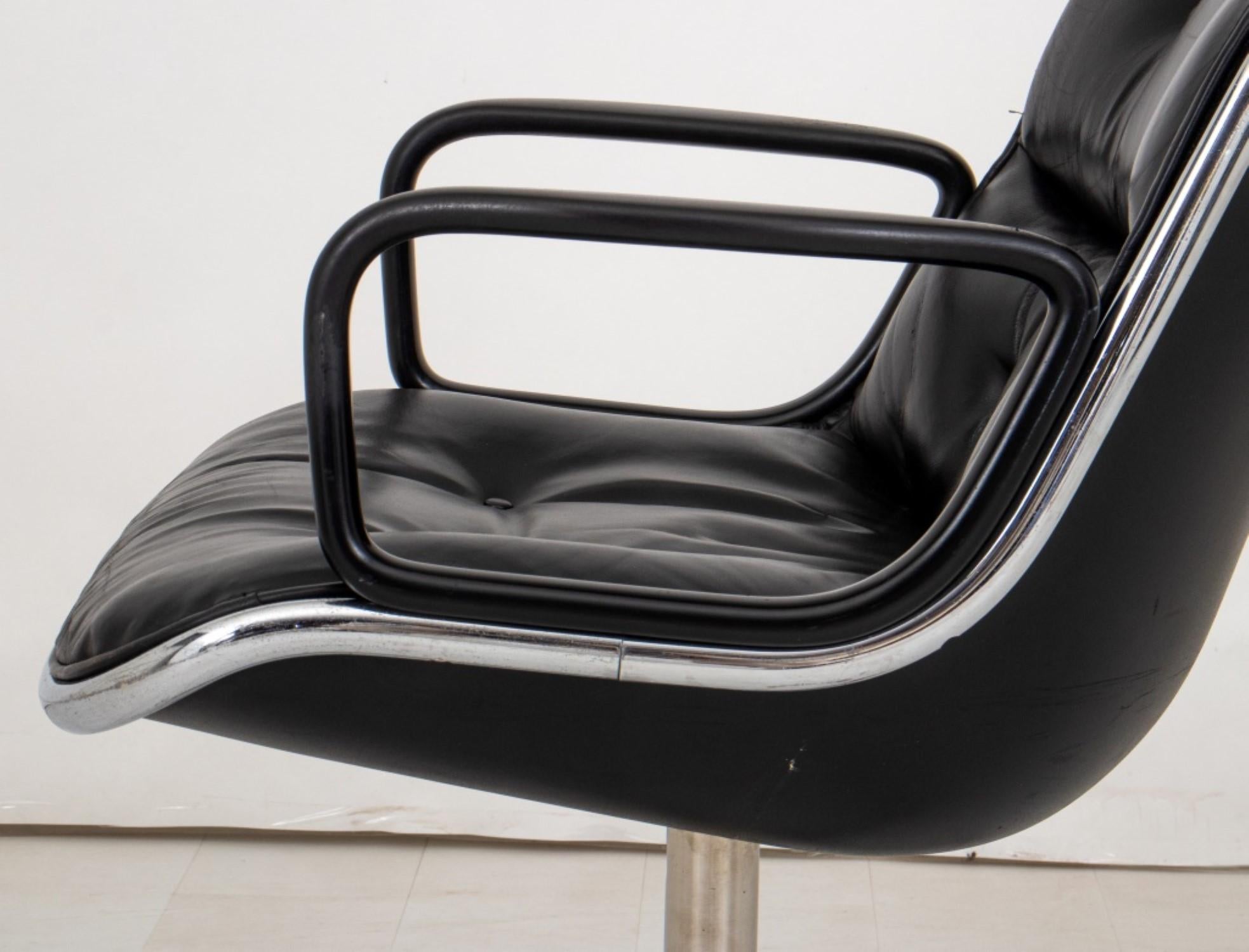 Charles Pollock Executive Office Chair for Knoll In Good Condition In New York, NY