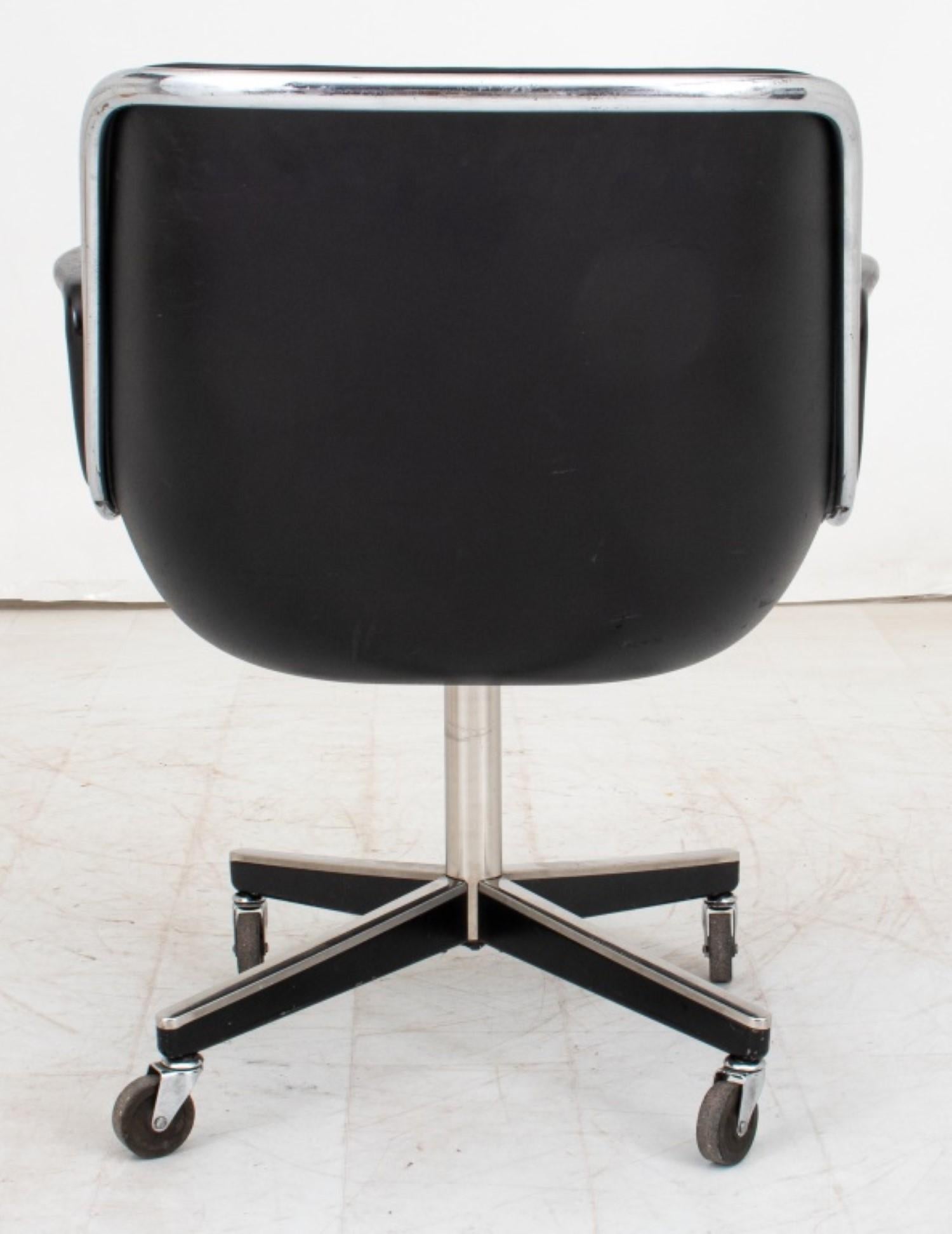 20th Century Charles Pollock Executive Office Chair for Knoll