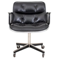 Vintage Charles Pollock Executive Office Chair for Knoll