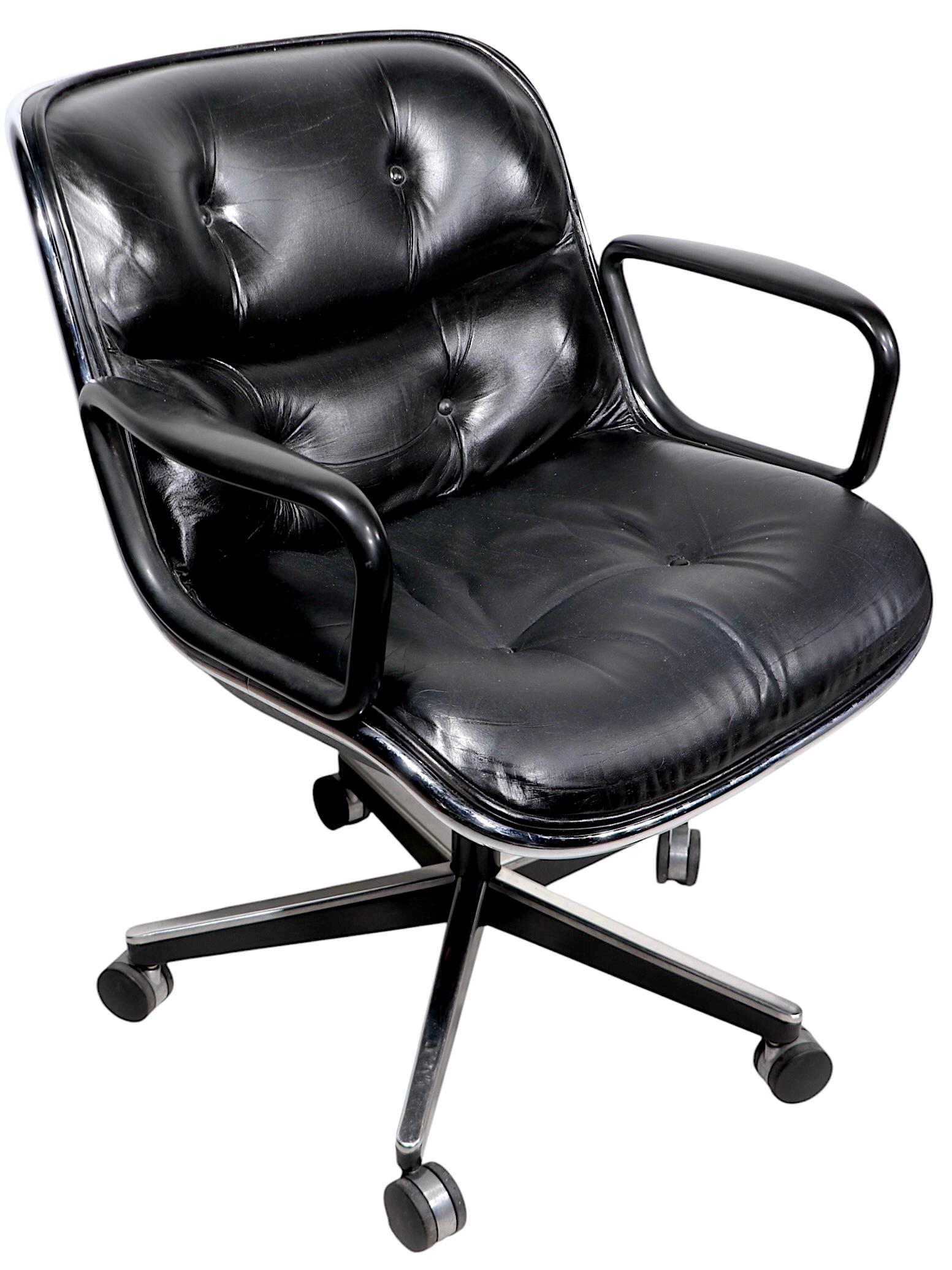 Charles Pollock for Knoll Swivel Tilt Desk Chairs c. 1980's  16 available For Sale 12