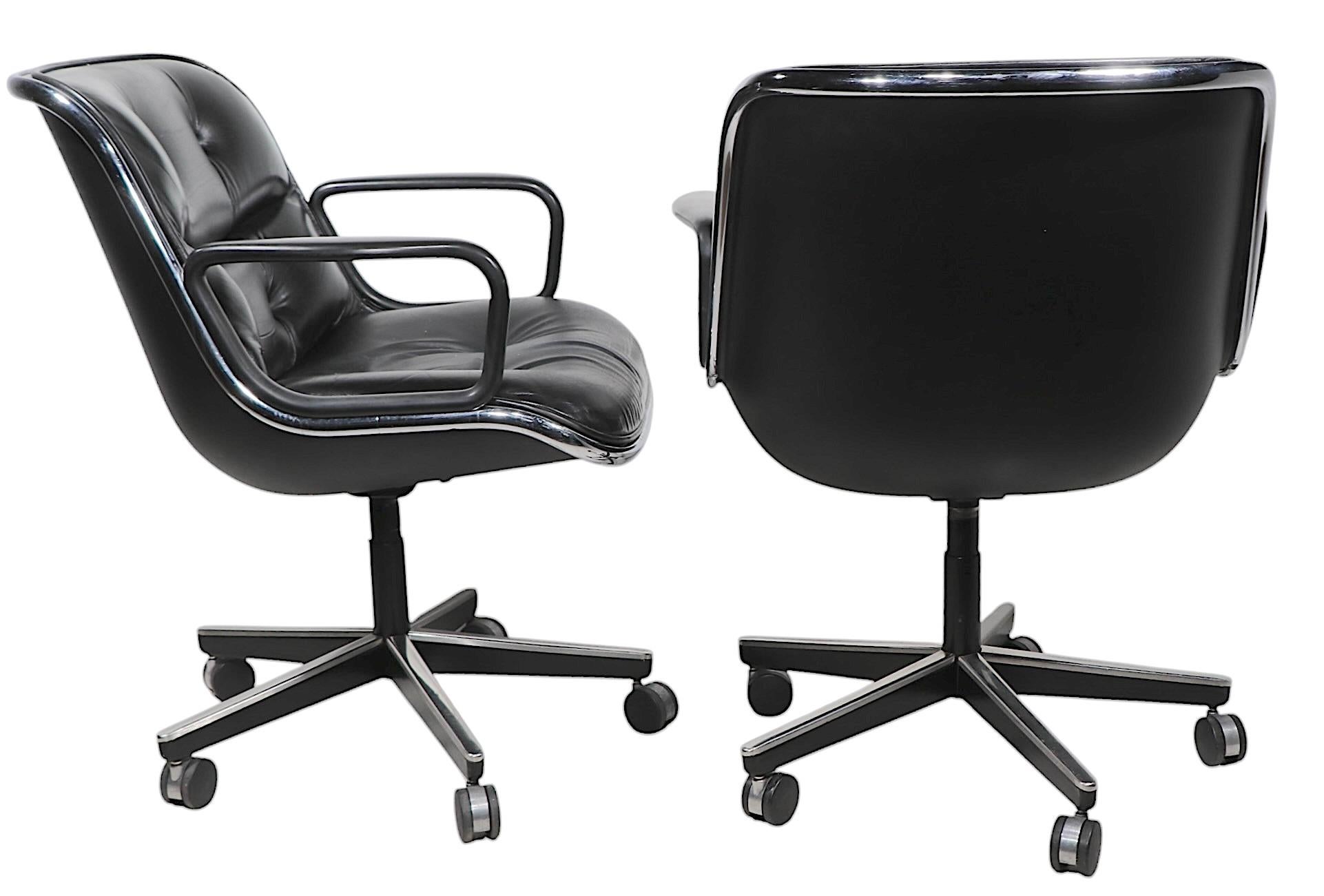 Charles Pollock for Knoll Swivel Tilt Desk Chairs c. 1980's  16 available For Sale 13