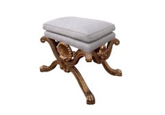 Charles Pollock for William Switzer William Kent Bench Giltwood Bench