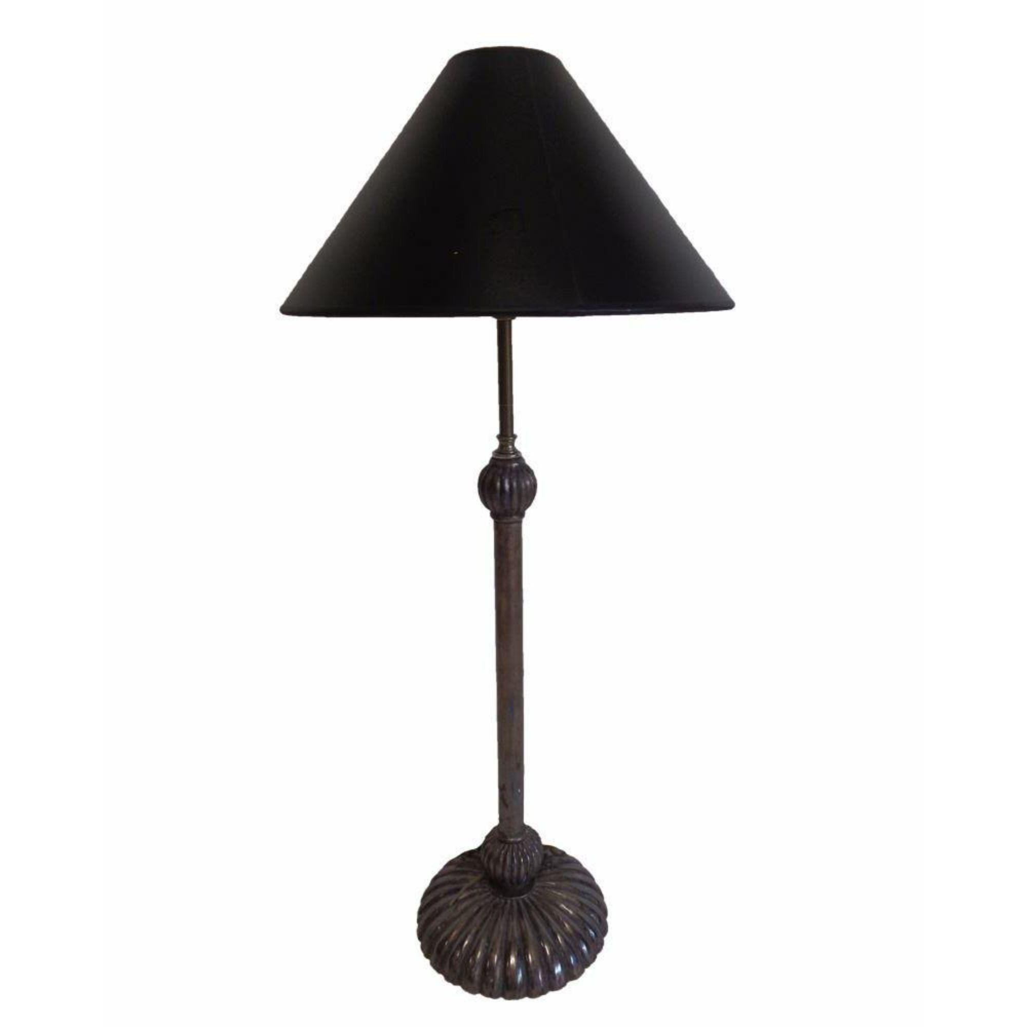 Charles Pollock for William Switzer Eclipse Giltwood Table Lamp
Additional information:
Materials: Giltwood
Color: Gray
Brand: William Switzer
Designer: Charles Pollock
Period: 2010s
Styles: Art Deco, Baroque
Lamp Shade: Not Included
Item