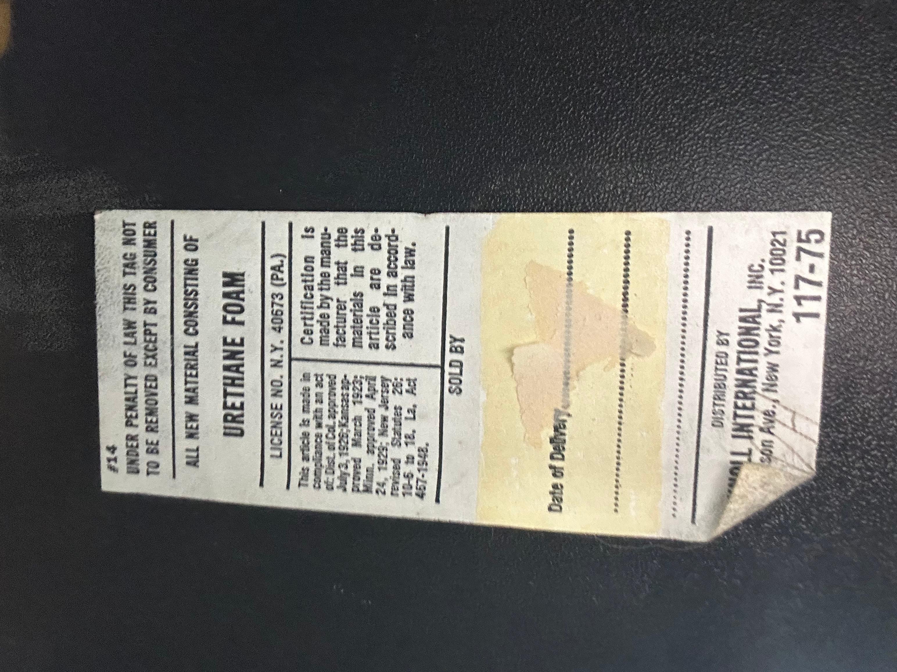 Charles Pollock Leather Desk Chair for Knoll In Good Condition In Brooklyn, NY