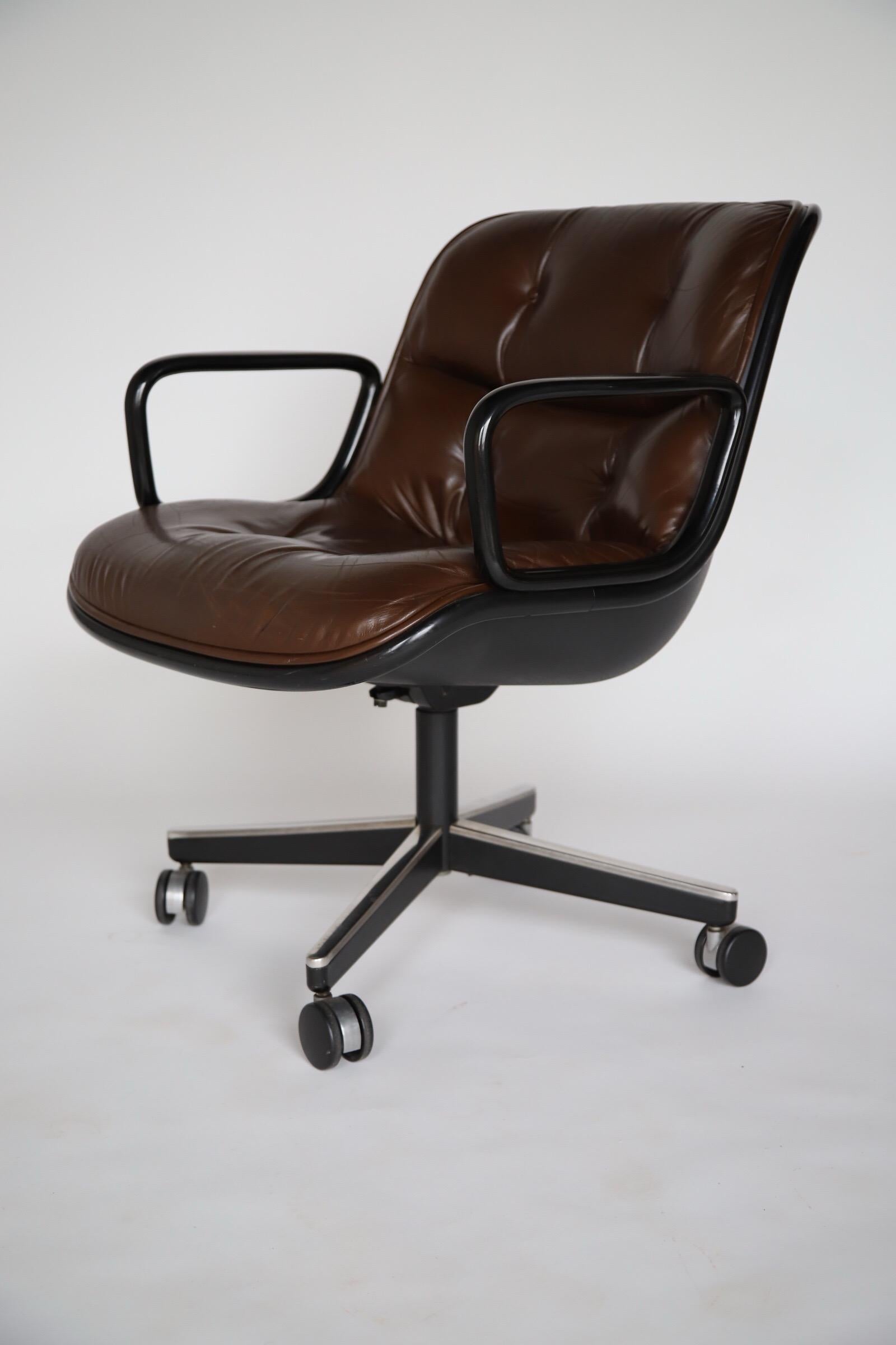 American Charles Pollock Office Chair for Knoll