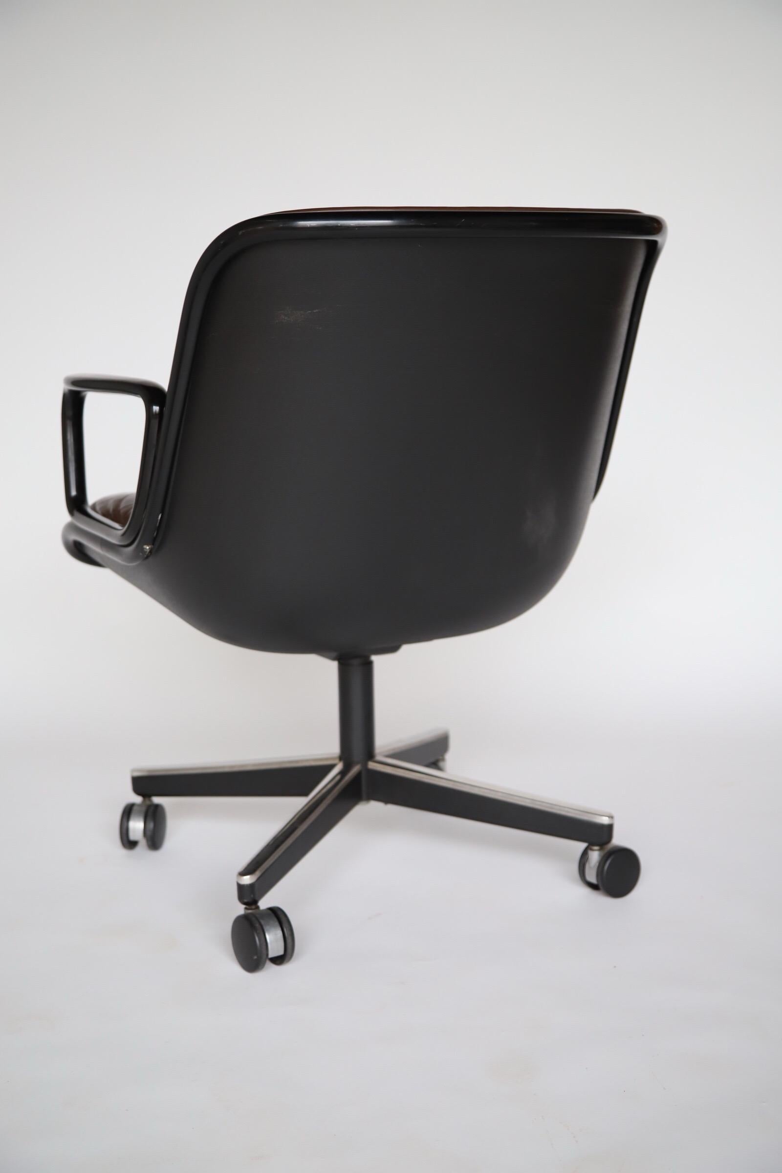 Charles Pollock Office Chair for Knoll In Good Condition In Oklahoma City, OK