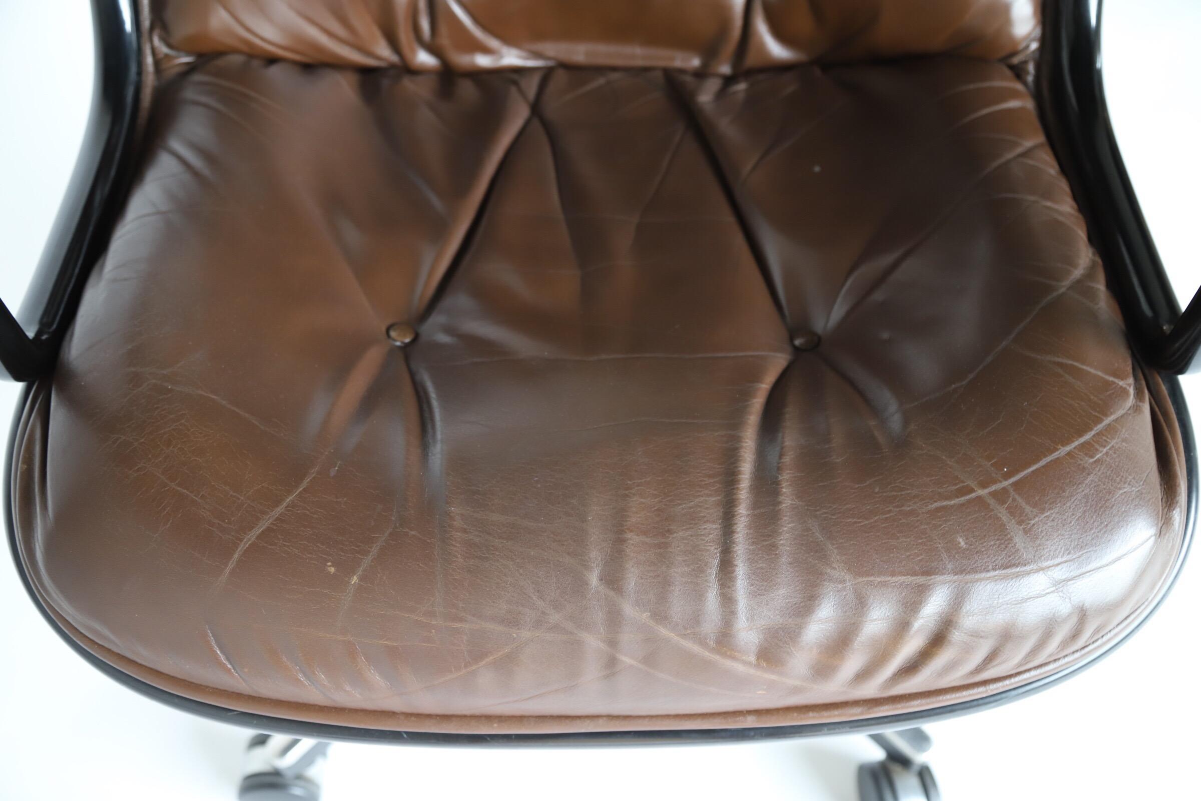 Late 20th Century Charles Pollock Office Chair for Knoll