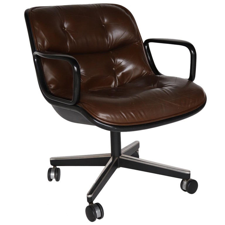 Charles Pollock Office Chair for Knoll at 1stDibs