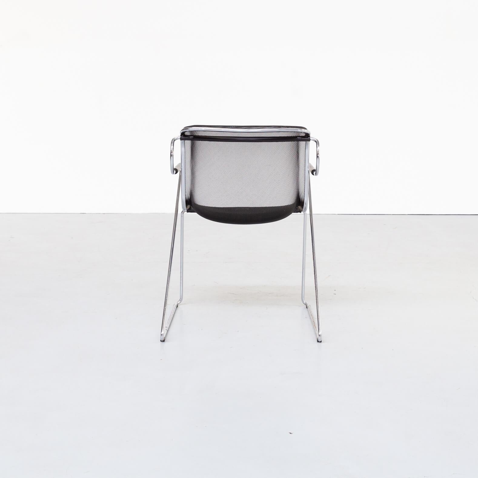 Charles Pollock ‘Penelope’ Chairs for Castelli Set/4 For Sale 1