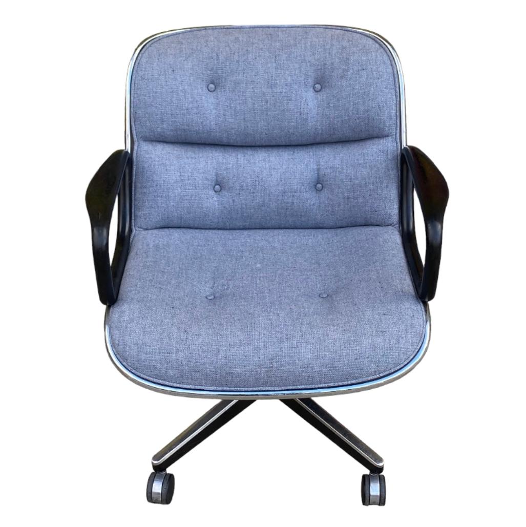 20th Century Charles Pollock Swivel and Tilt Desk Chair by Knoll
