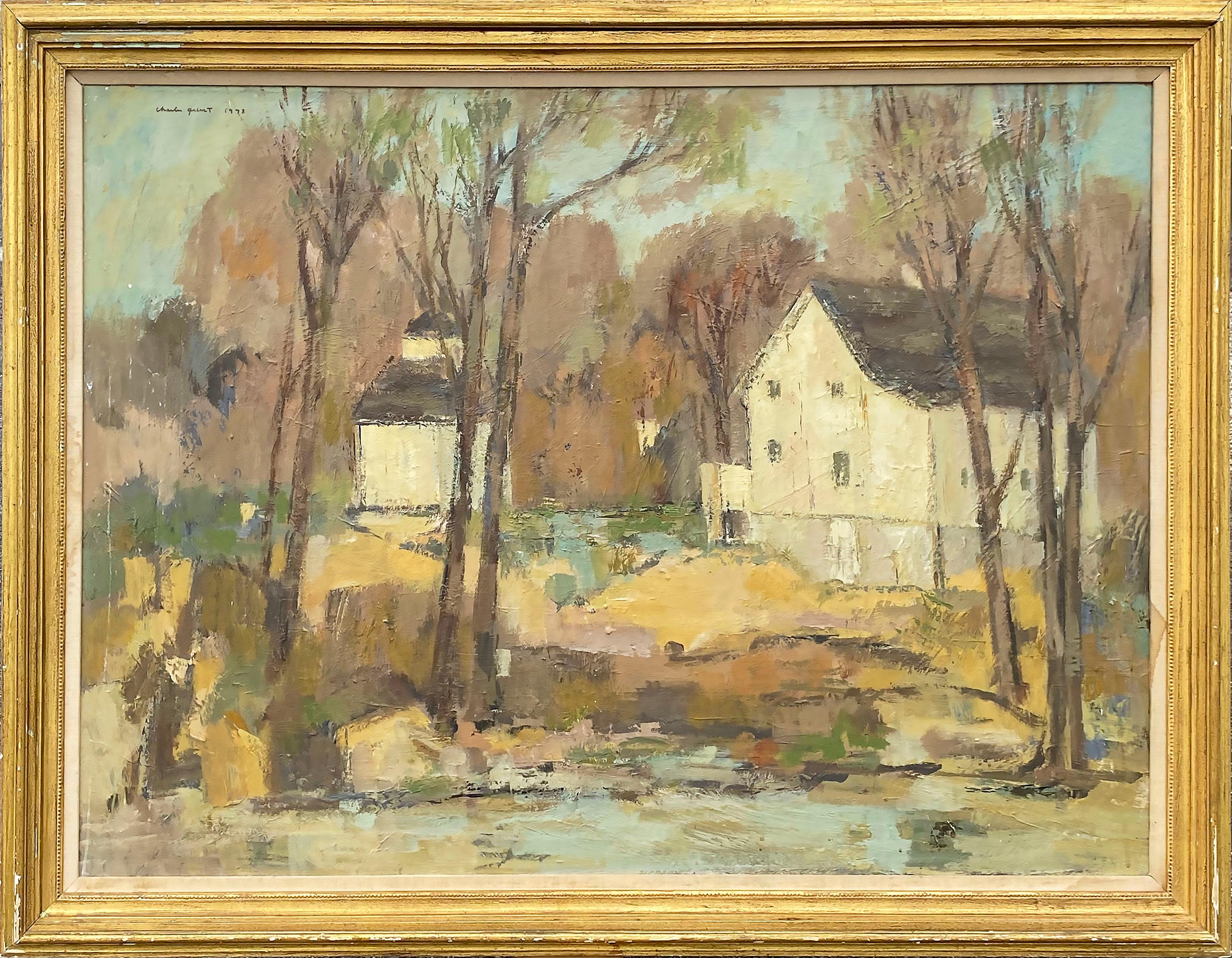 Millhouse, Autumn - Painting by Charles Quest