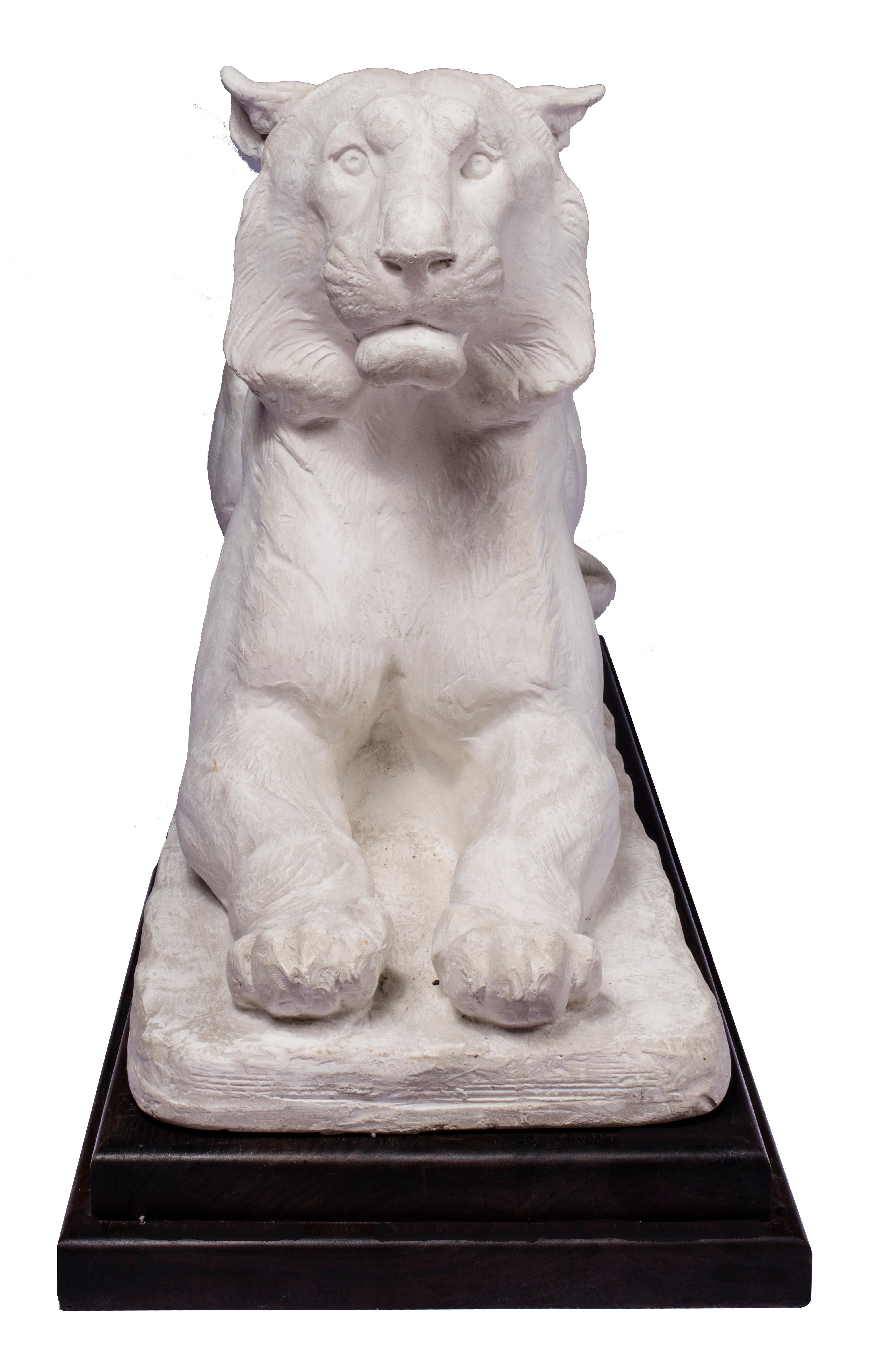 Le tigre de Princeton - Sculpture de Charles R. Knight 