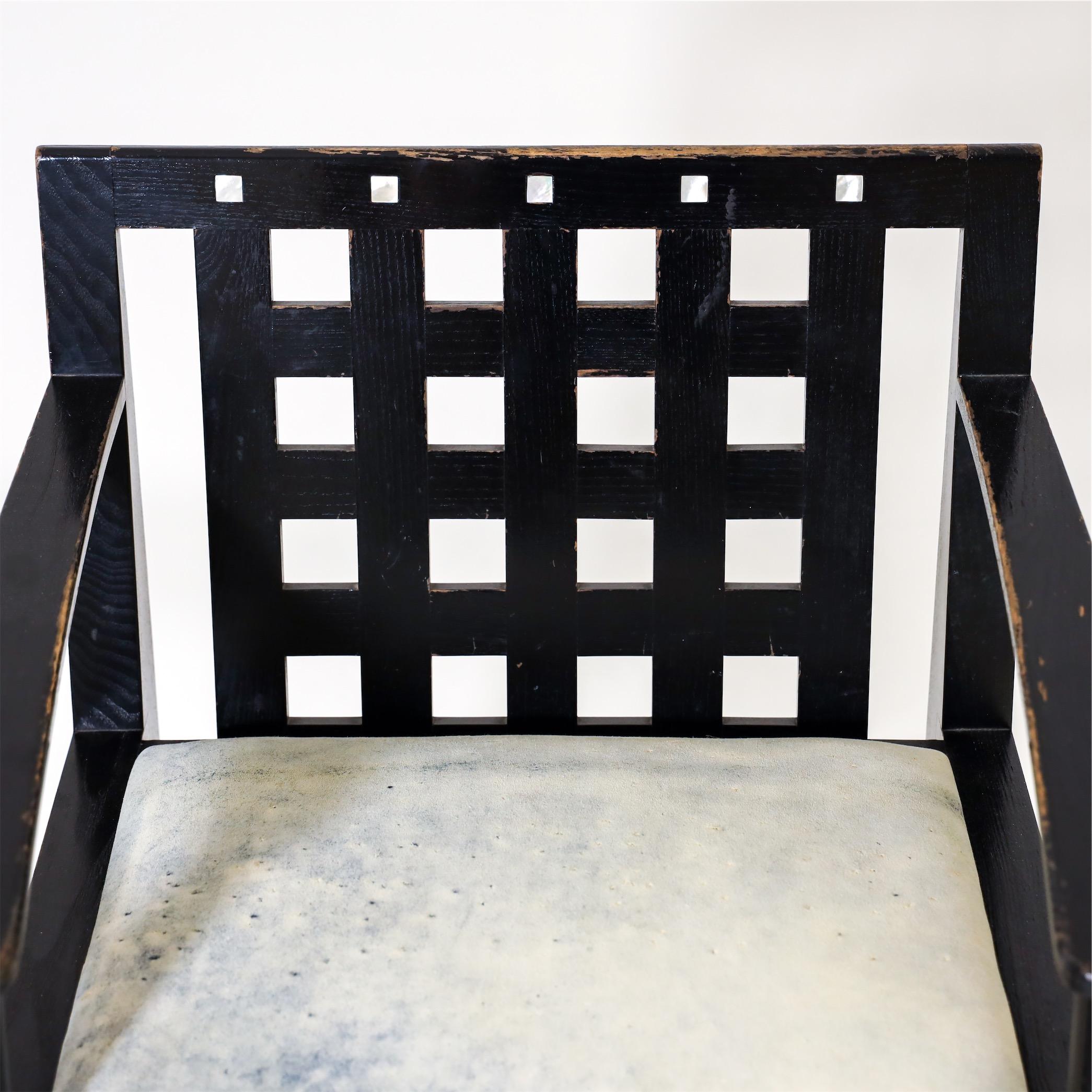 Charles R. Mackintosh, D.S.4 Armchairs for Cassina, after 1975 4