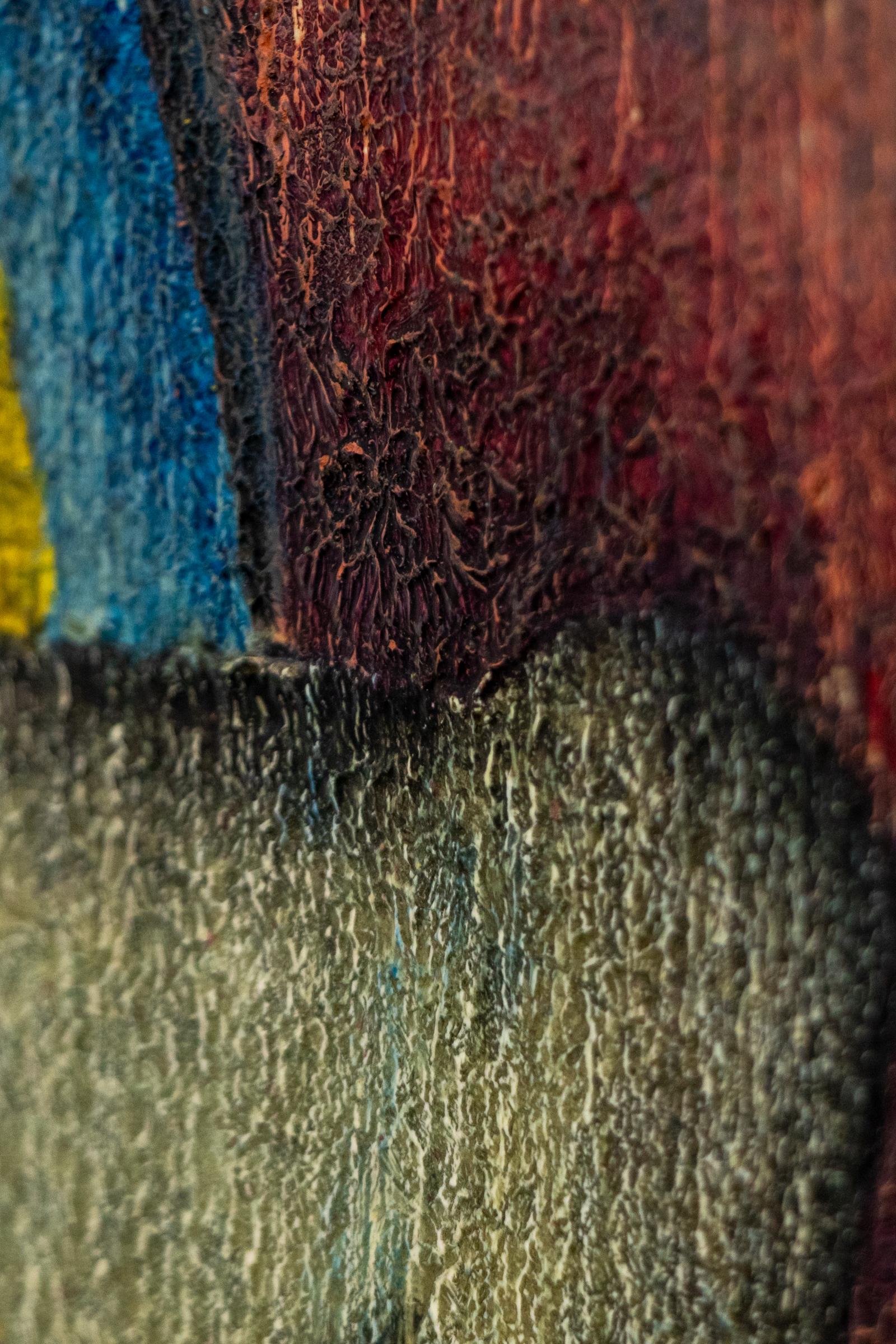 Charles Ragland Bunnell 1940 Surrealistisches Ölgemälde eines Mannes mit Augenkugel im Angebot 5