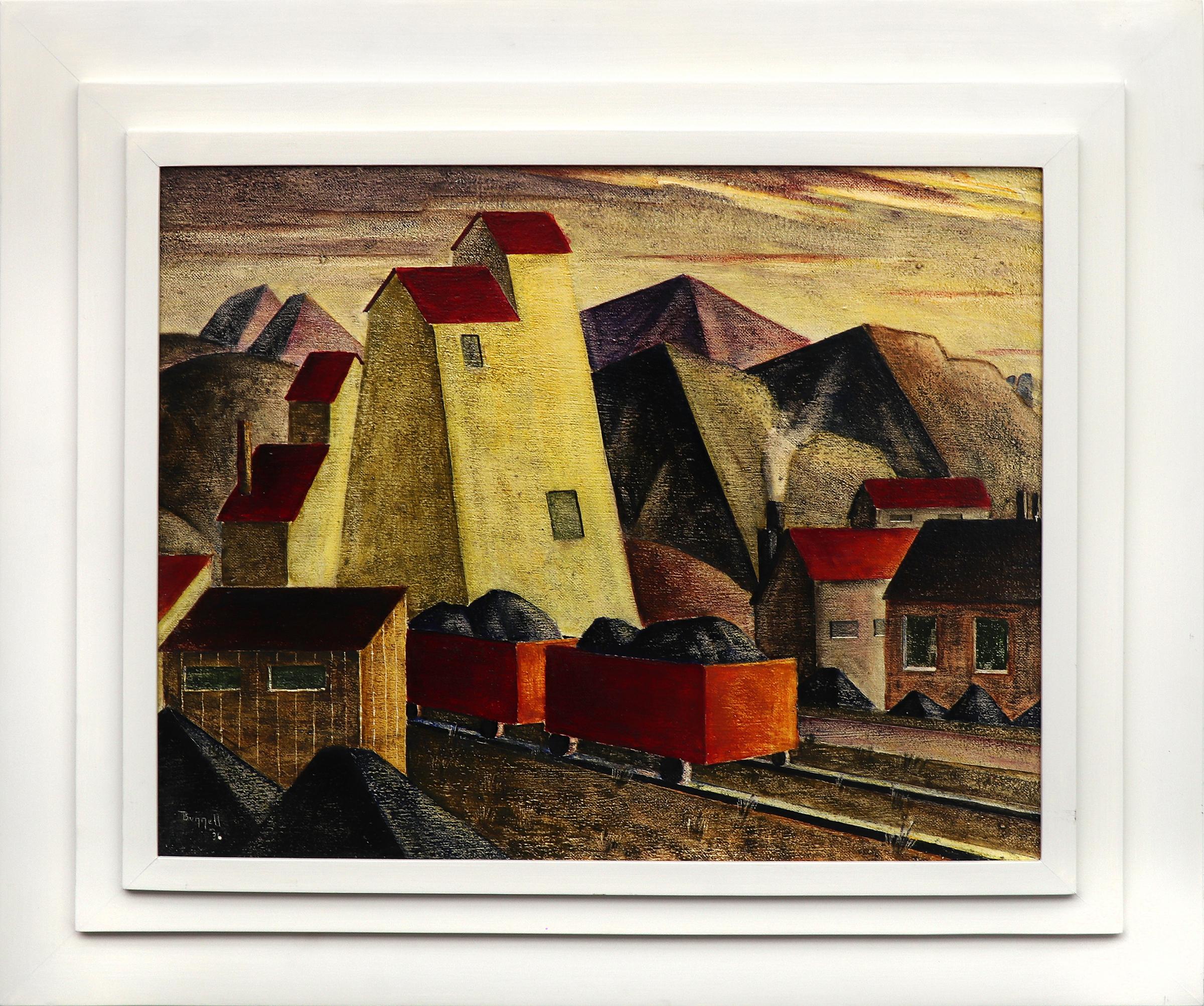 Charles Ragland Bunnell Golden Cycle Mill, Colorado, 1940s WPA Mining