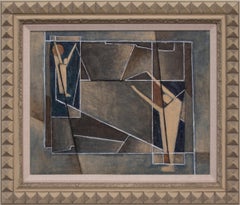 Vintage Untitled (Abstract with Figures)