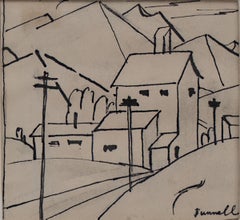 Untitled (Study of a Mountain Town, Colorado)