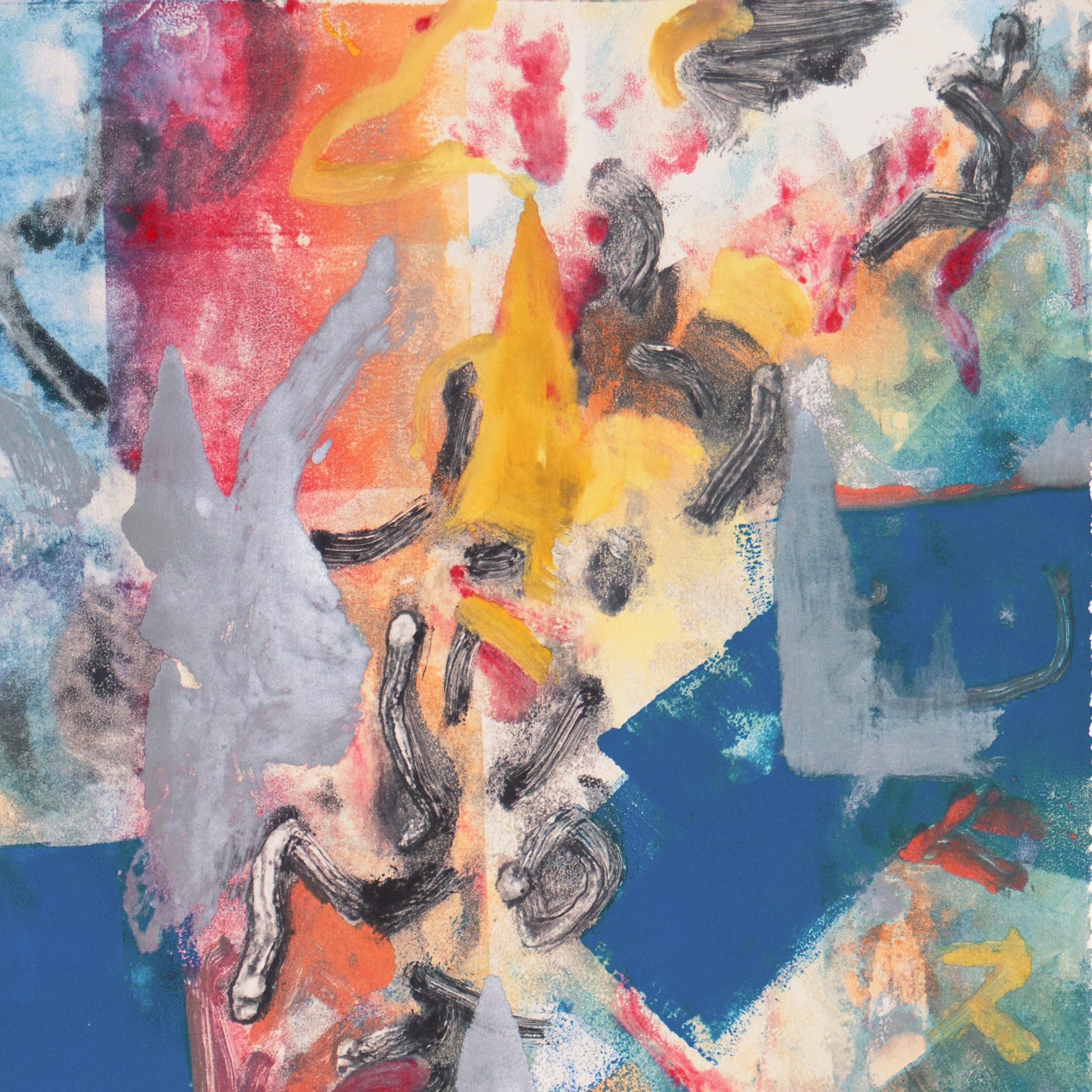 'Abstract, Silver and Blue', San Francisco Bay Area, Taos, NEA Fellowship, SFAI For Sale 2