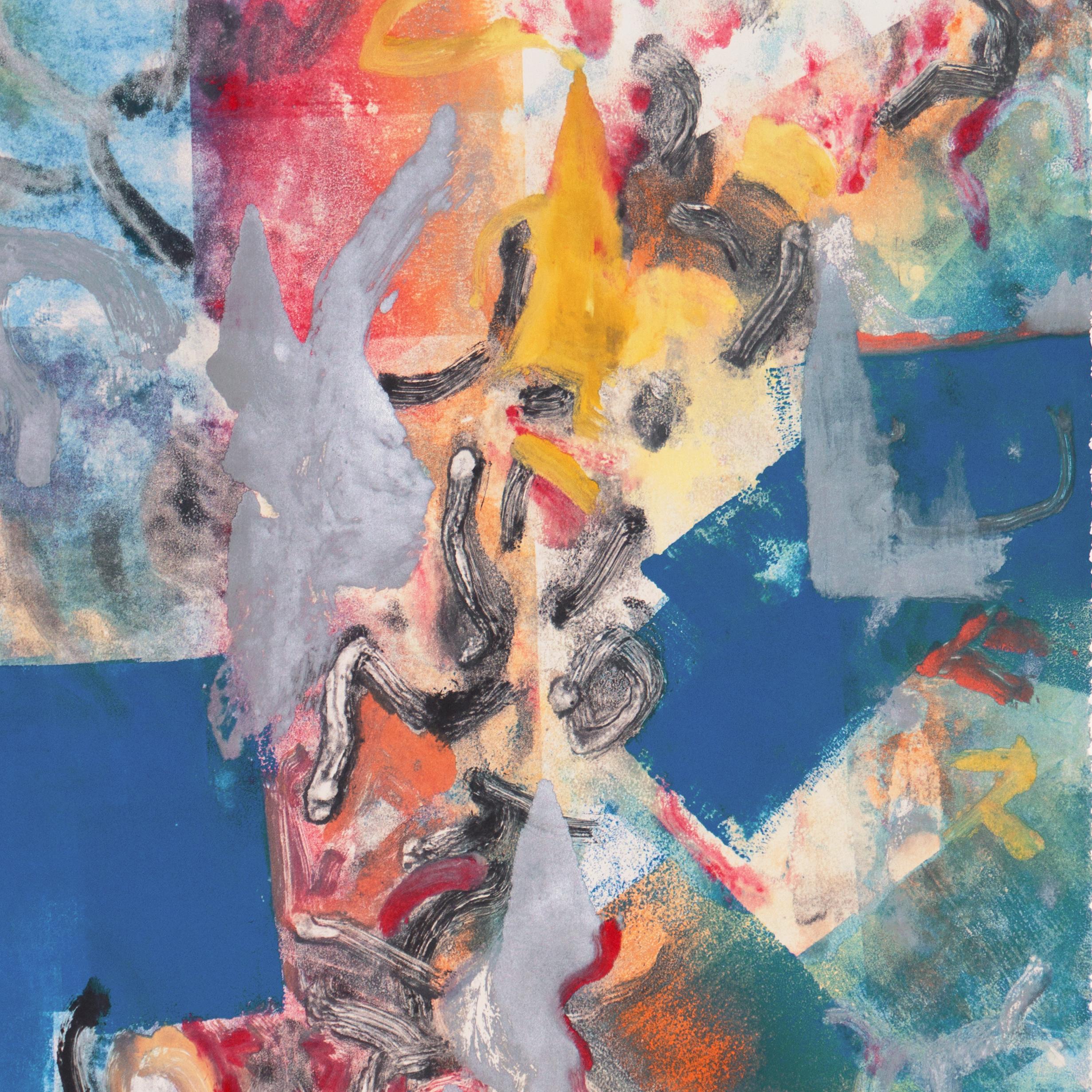 'Abstract, Silver and Blue', San Francisco Bay Area, Taos, NEA Fellowship, SFAI For Sale 3