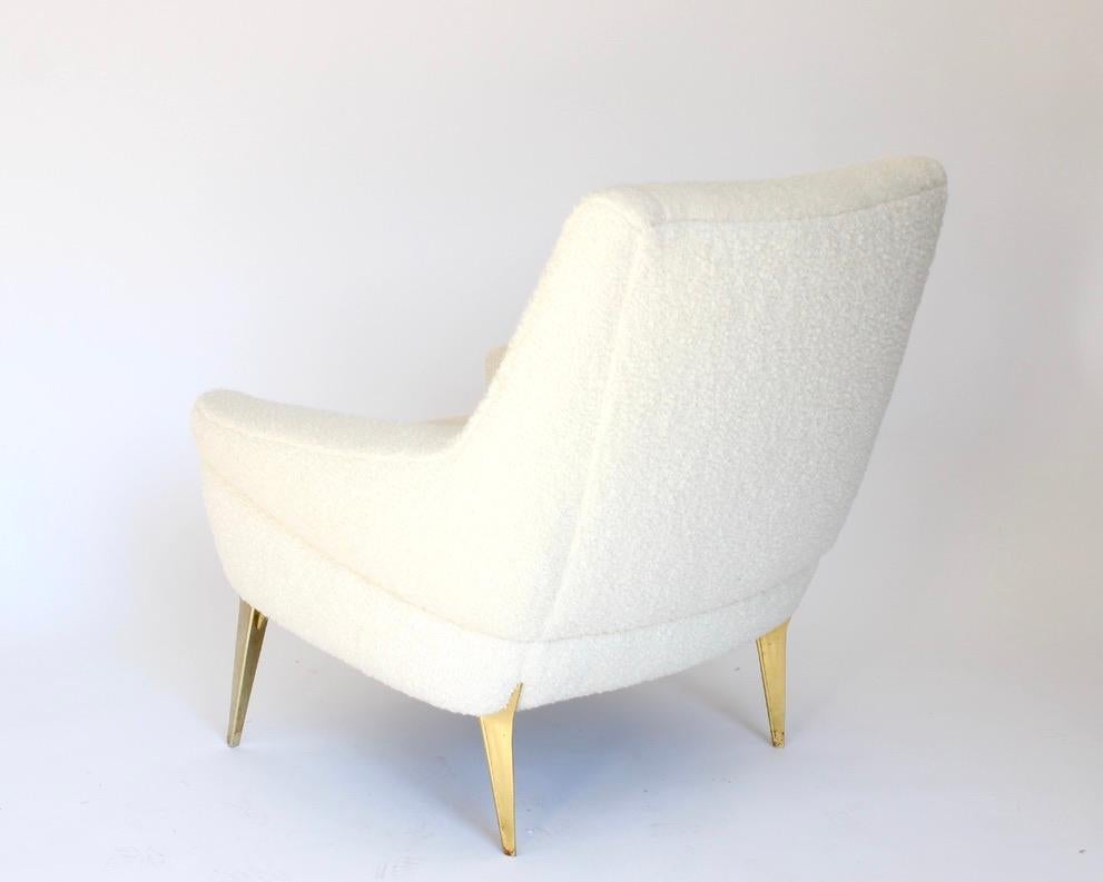 Mid-20th Century Charles Ramos French Lounge Chair  For Sale