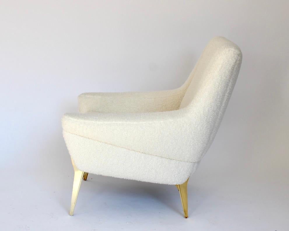 Aluminum Charles Ramos French Lounge Chair  For Sale