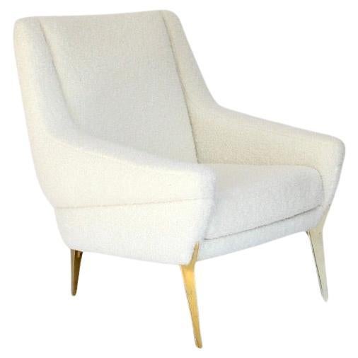 Charles Ramos French Lounge Chair  For Sale