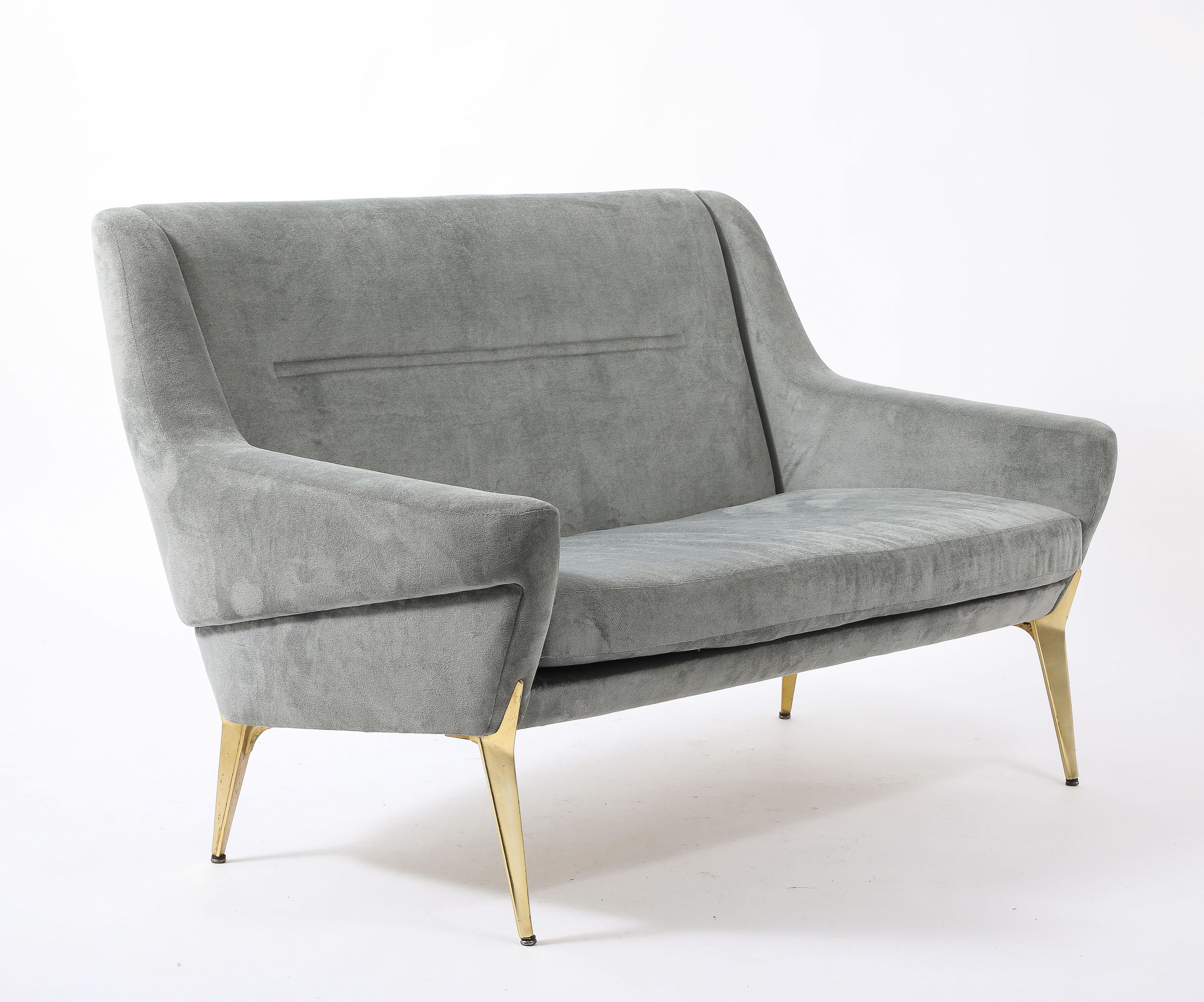 Loveseat Charles Ramos, Francia Años 50 en venta 5