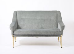 Charles Ramos Loveseat, France 1950's