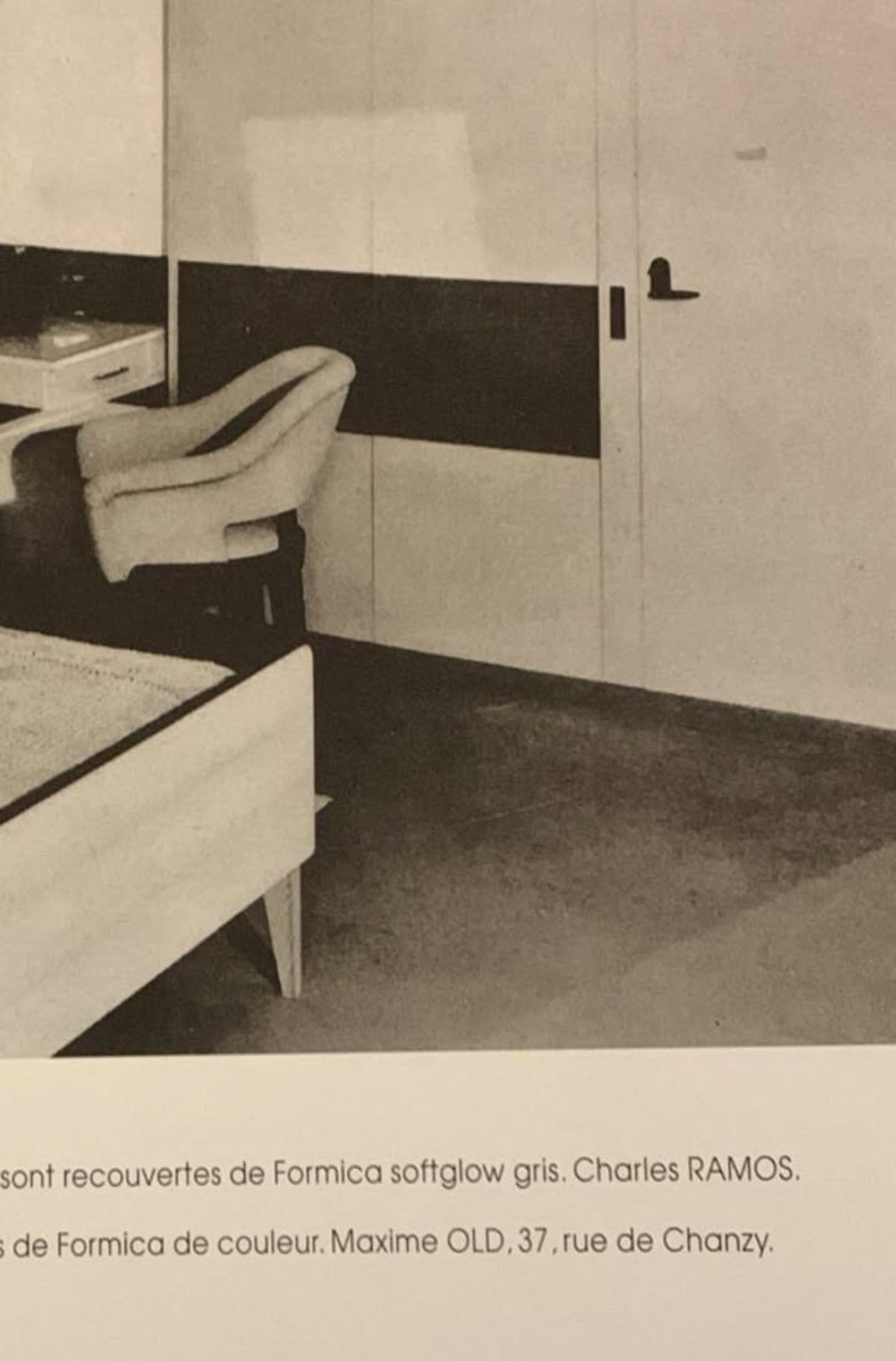 Charles Ramos Coppia di poltrone di metà secolo, anni '50 in vendita 2