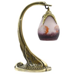 Charles Ranc & Degue:: französischer Schwan aus Bronze im Art déco-Stil:: um 1925