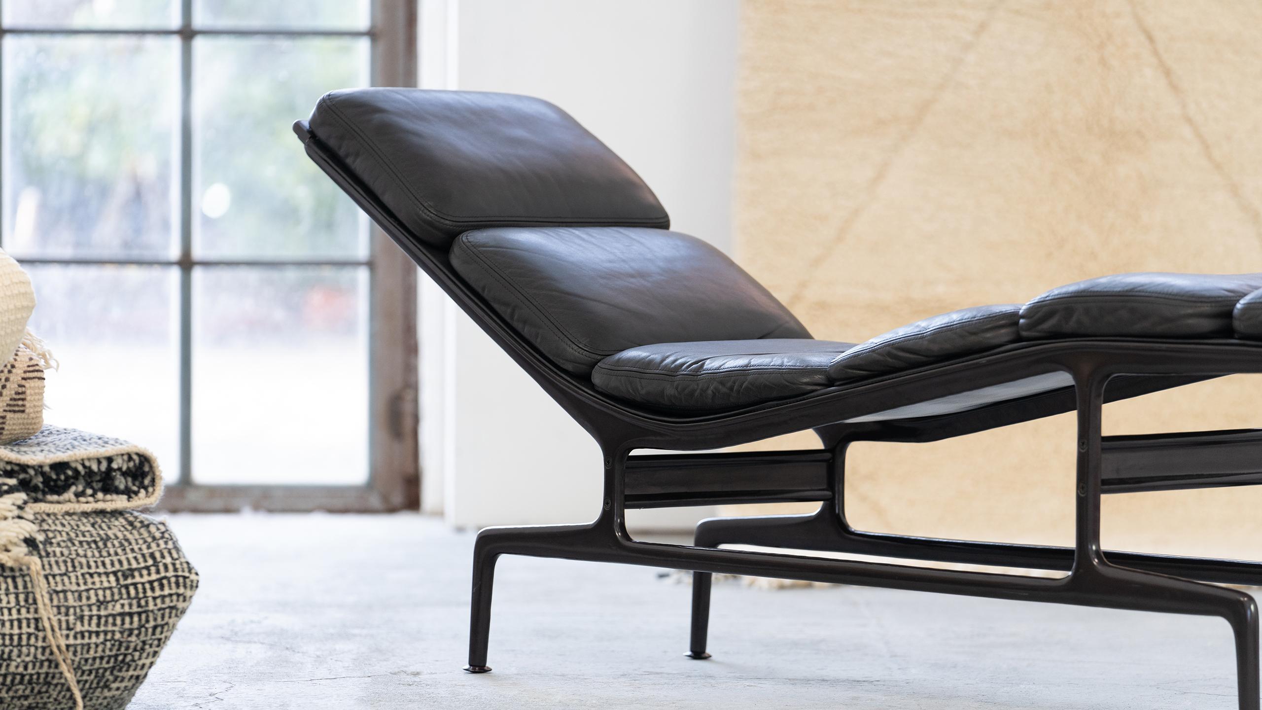 Charles & Ray Eames, 1968, Soft Pad Chaise ES 106 by Herman Miller Lounge Chair 5