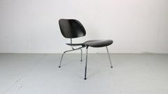Charles & Ray Eames Black Original Plywood Group LCM Chair for Vitra, 1999
