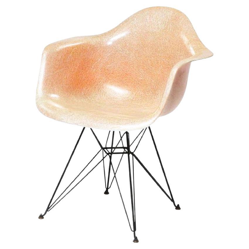 Charles & Ray Eames DAR Eiffel Rope Edge Chair, 1st Generation, 1950 For Sale