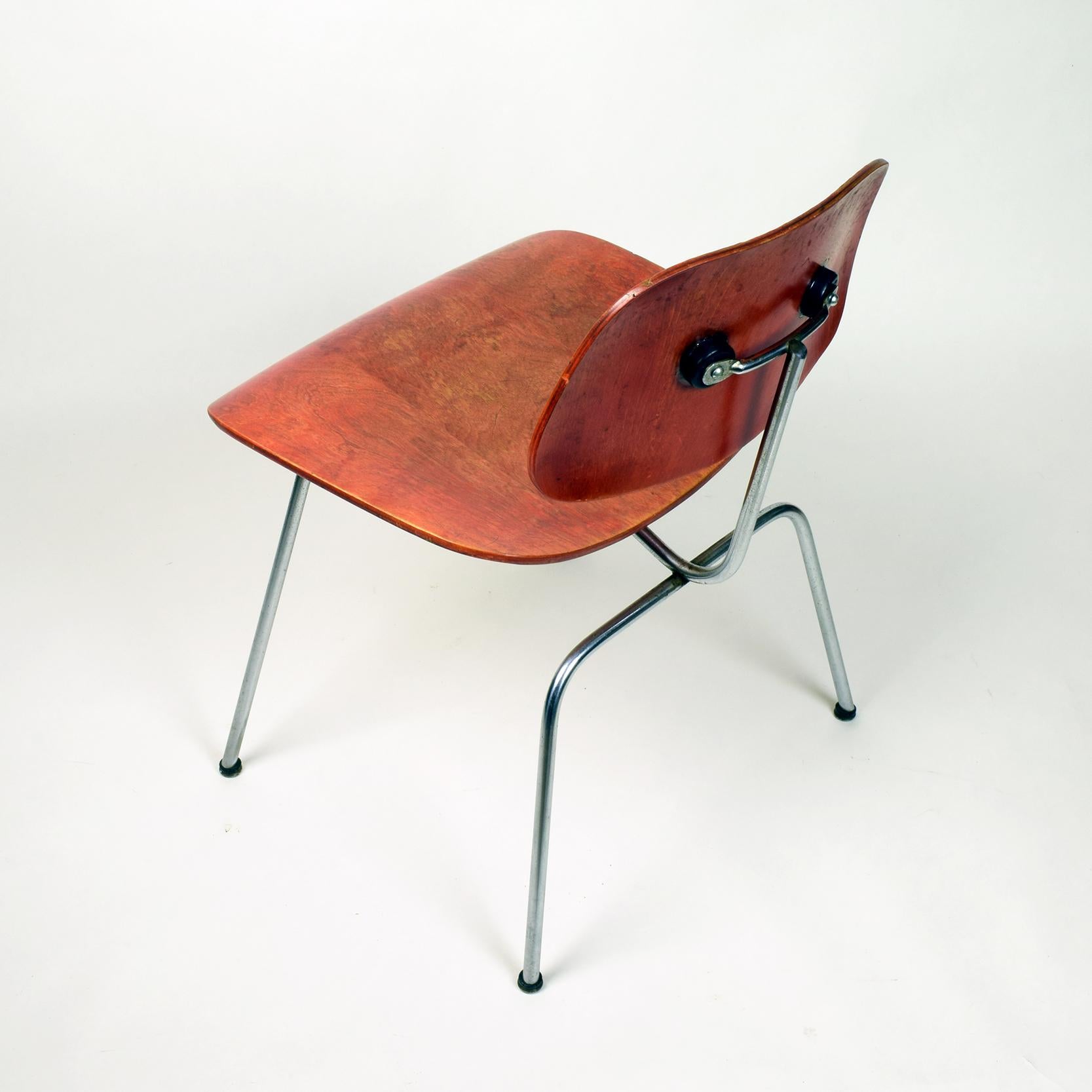 Charles & Ray Eames, 'DCM' Chair for Herman Miller, Stunning Early Version 6