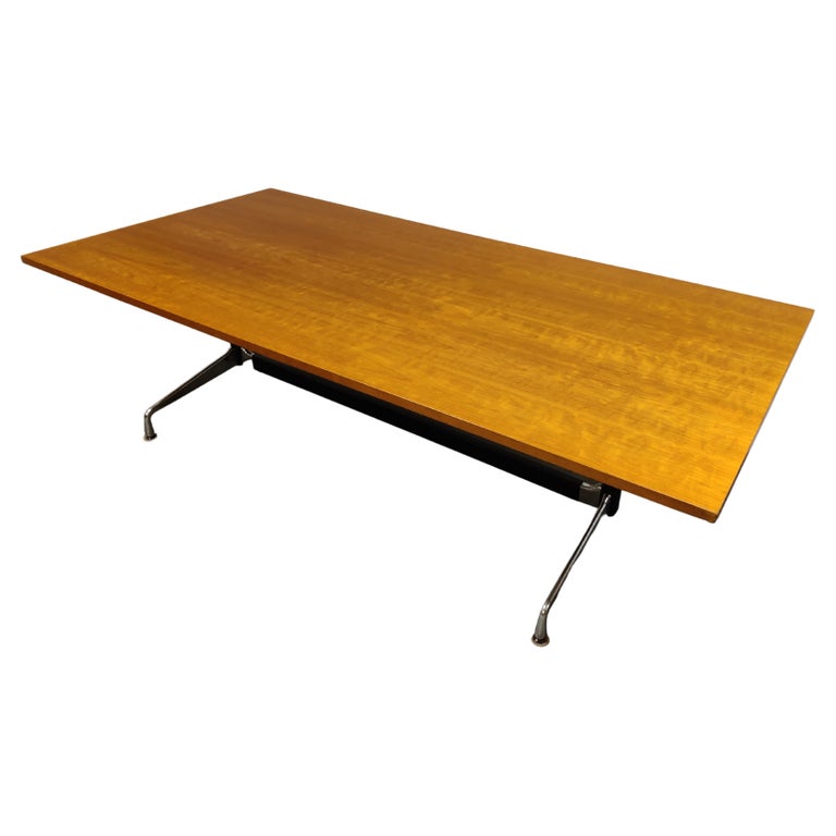 Charles and Ray Eames Dining Table or Conference Table 1980s For Sale ...