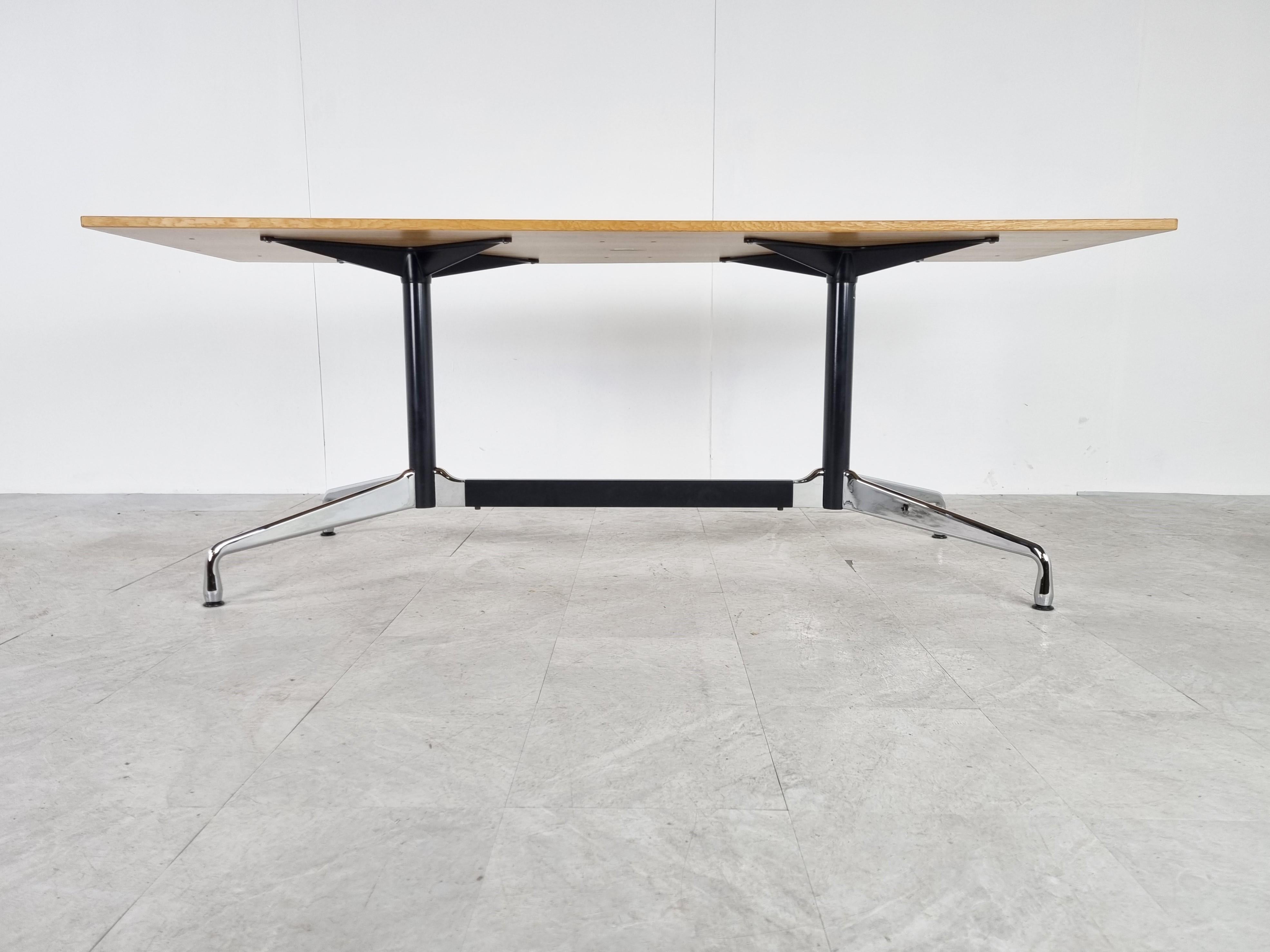 Charles & Ray Eames Dining Table or Desk Table by Vitra In Excellent Condition In HEVERLEE, BE