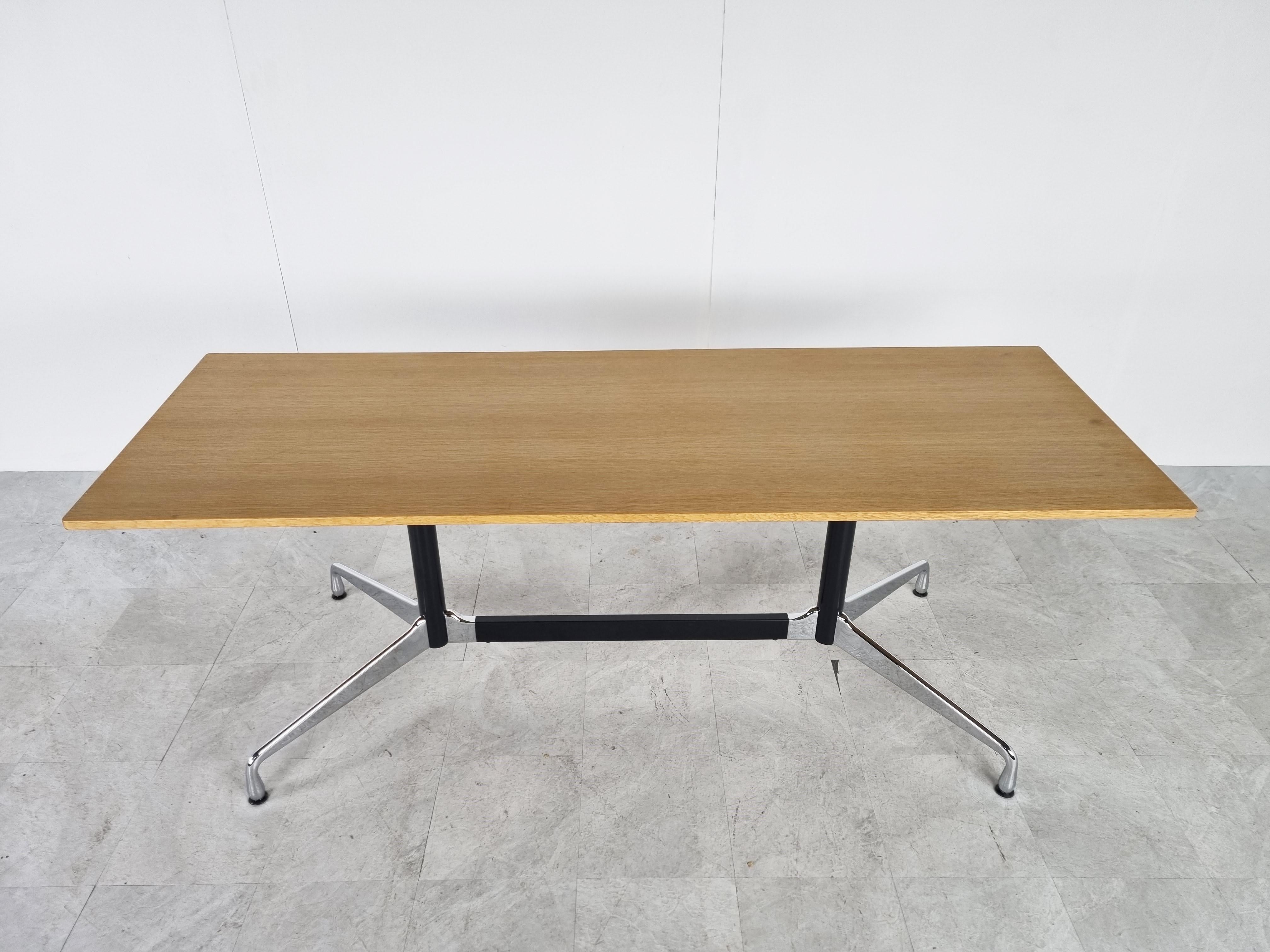Late 20th Century Charles & Ray Eames Dining Table or Desk Table by Vitra