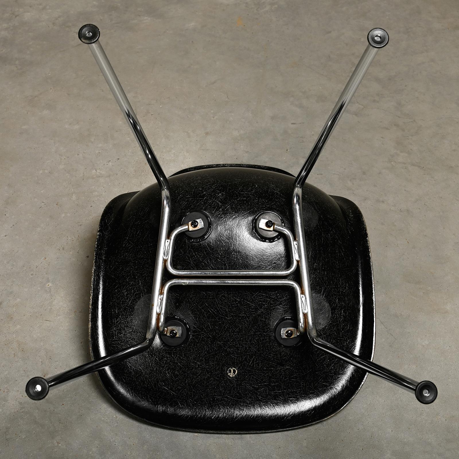 Metal Charles & Ray Eames DSX Side Chair Multicolor Set for Herman Miller and Vitra
