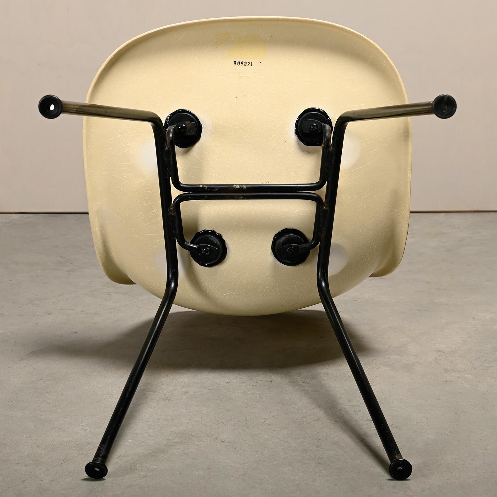 Charles & Ray Eames DSX Beistellstühle multicolor 6er Set, Herman Miller im Angebot 5
