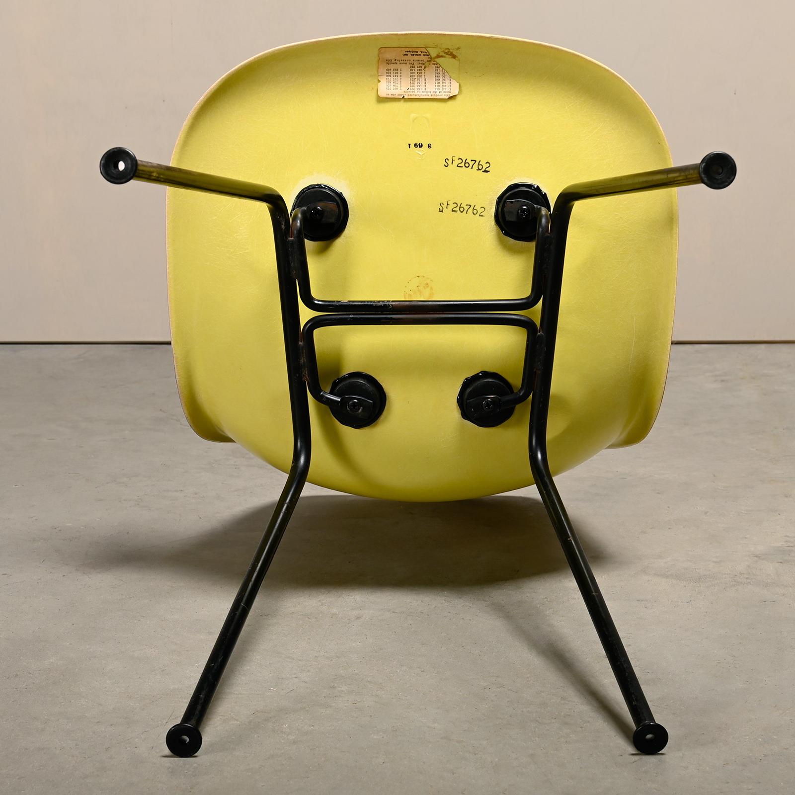 Charles & Ray Eames DSX Beistellstühle multicolor 6er Set, Herman Miller im Angebot 9