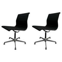 Swivel Chair Mod. "ea107" Design Charles and Ray Eames for Icf De Padova, 1970s