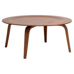 Charles & Ray Eames Early Coffee Table Wood CTW by Evans for Herman Miller 1946