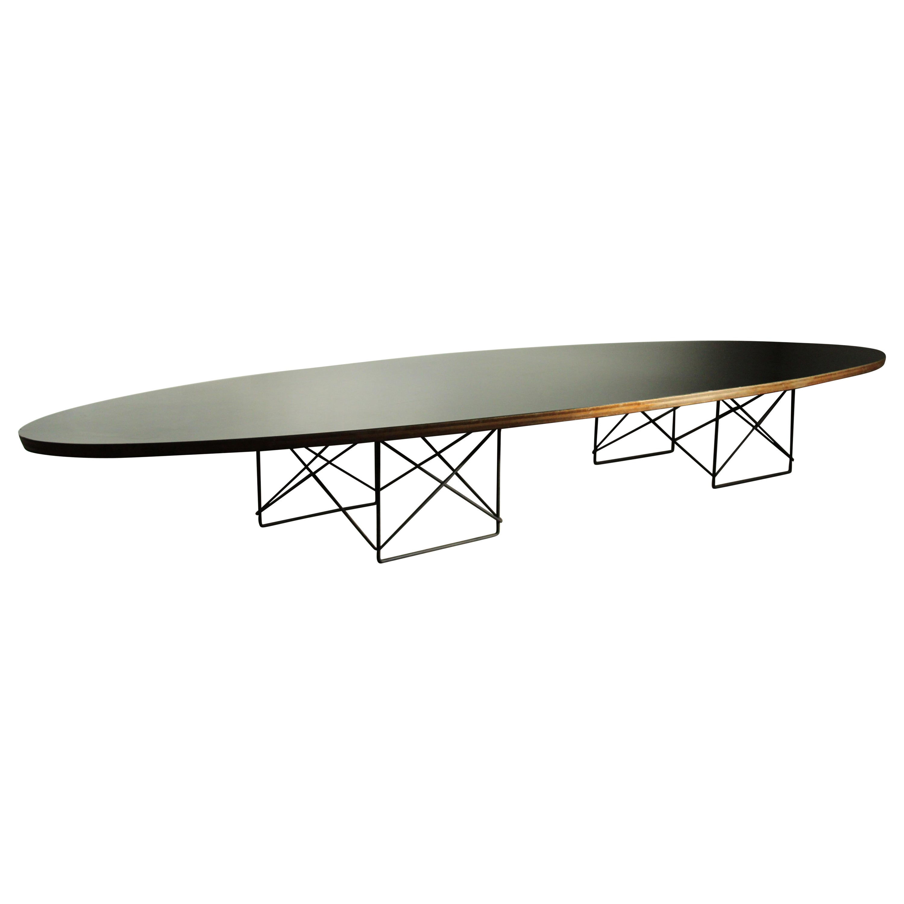 Charles & Ray Eames Early ETR "Surfboard" Coffee Table, 1950s