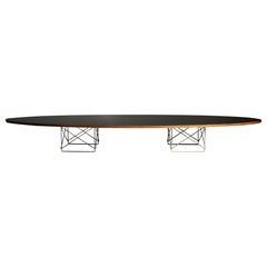 Mesa baja "Tabla de surf" Early ETR de Charles and Ray Eames, Años 50