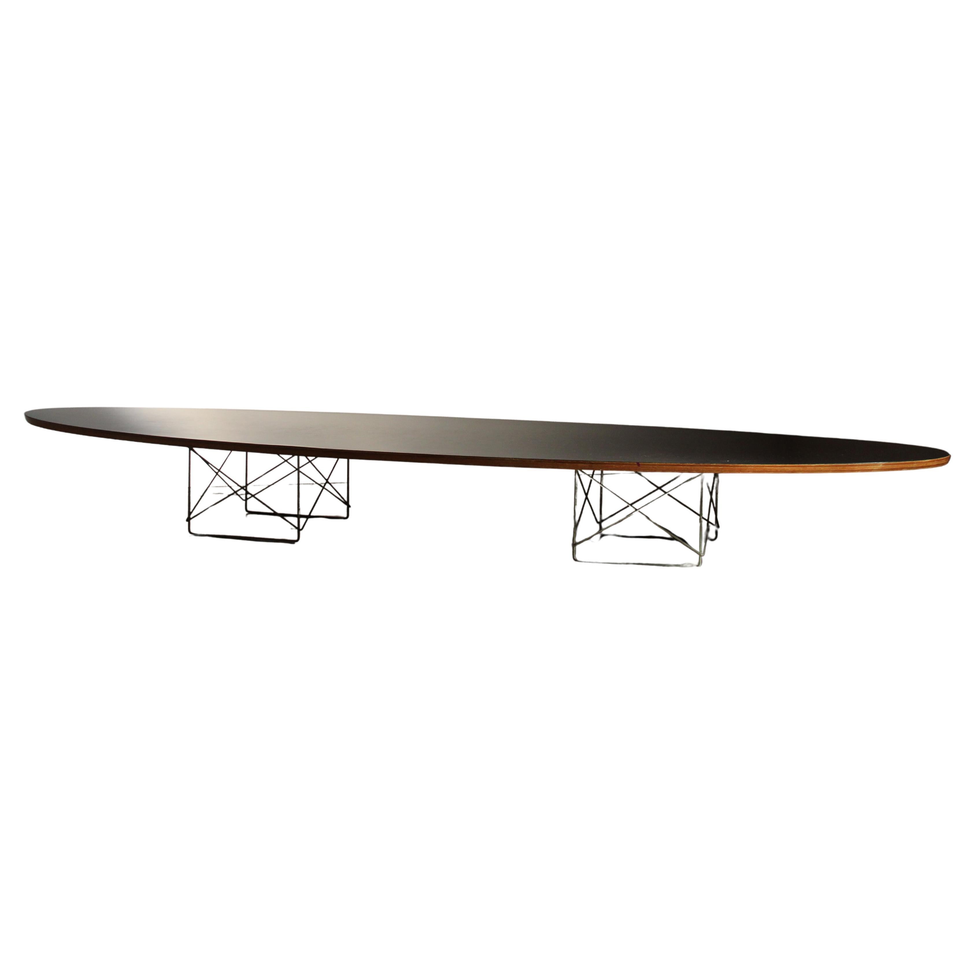 Charles & Ray Eames Early ETR "Surfboard" Coffee Table, 1950s For Sale