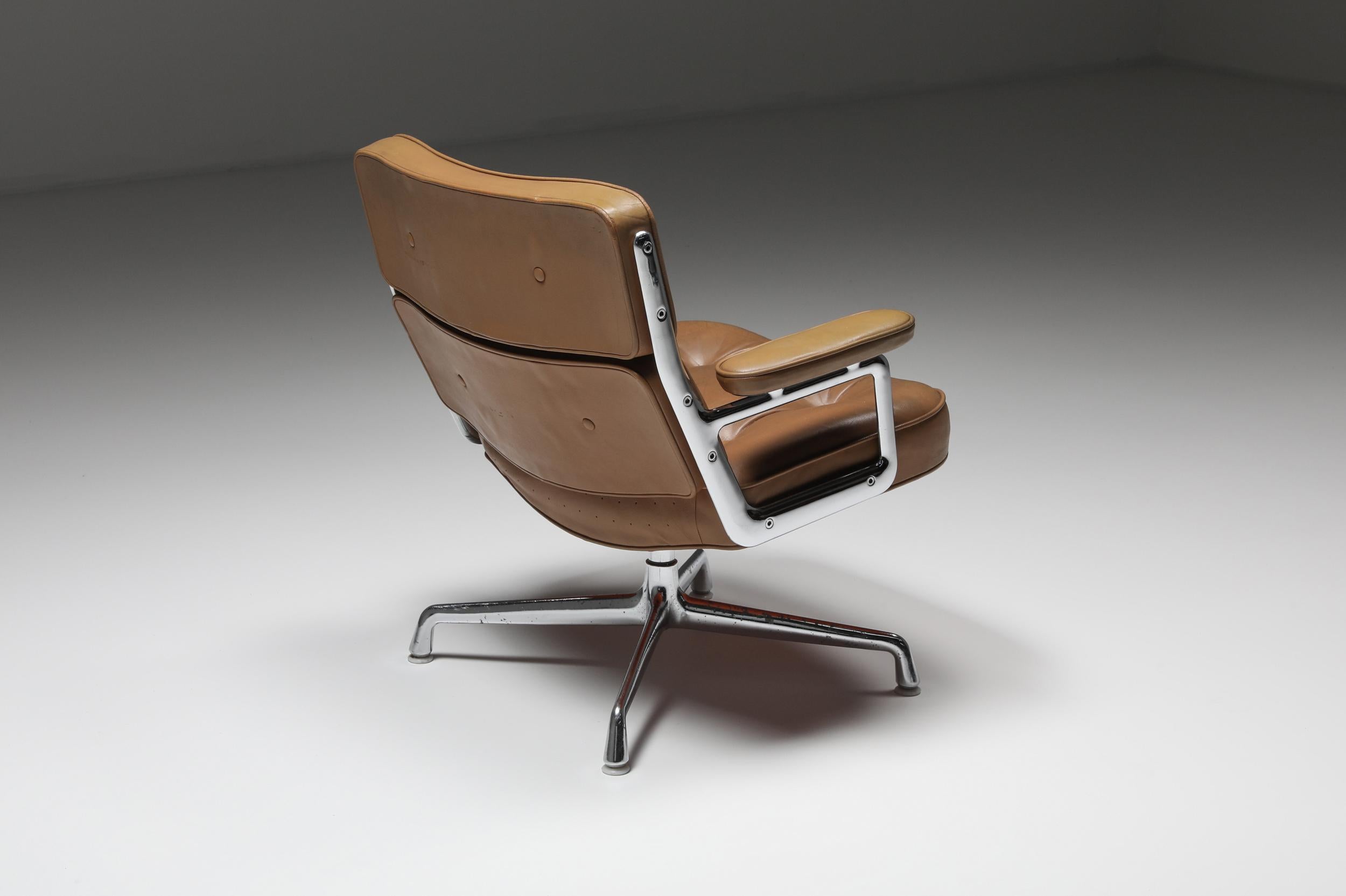 Fin du 20e siècle Charles & Ray Eames ES108 Time Life Lobby Chair pour Herman Miller