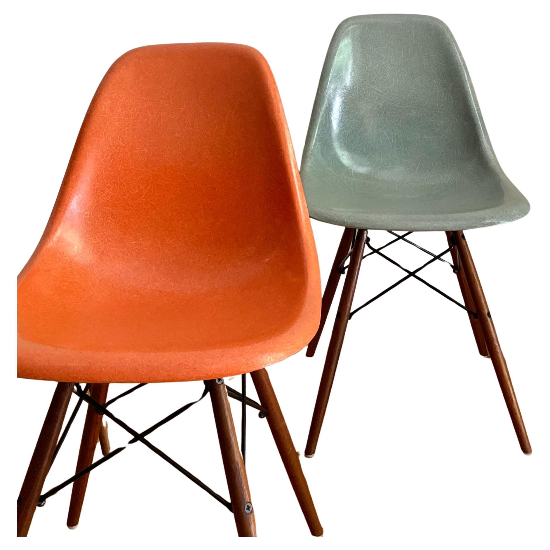 Charles 
Ray Eames Fiberglass Chairs