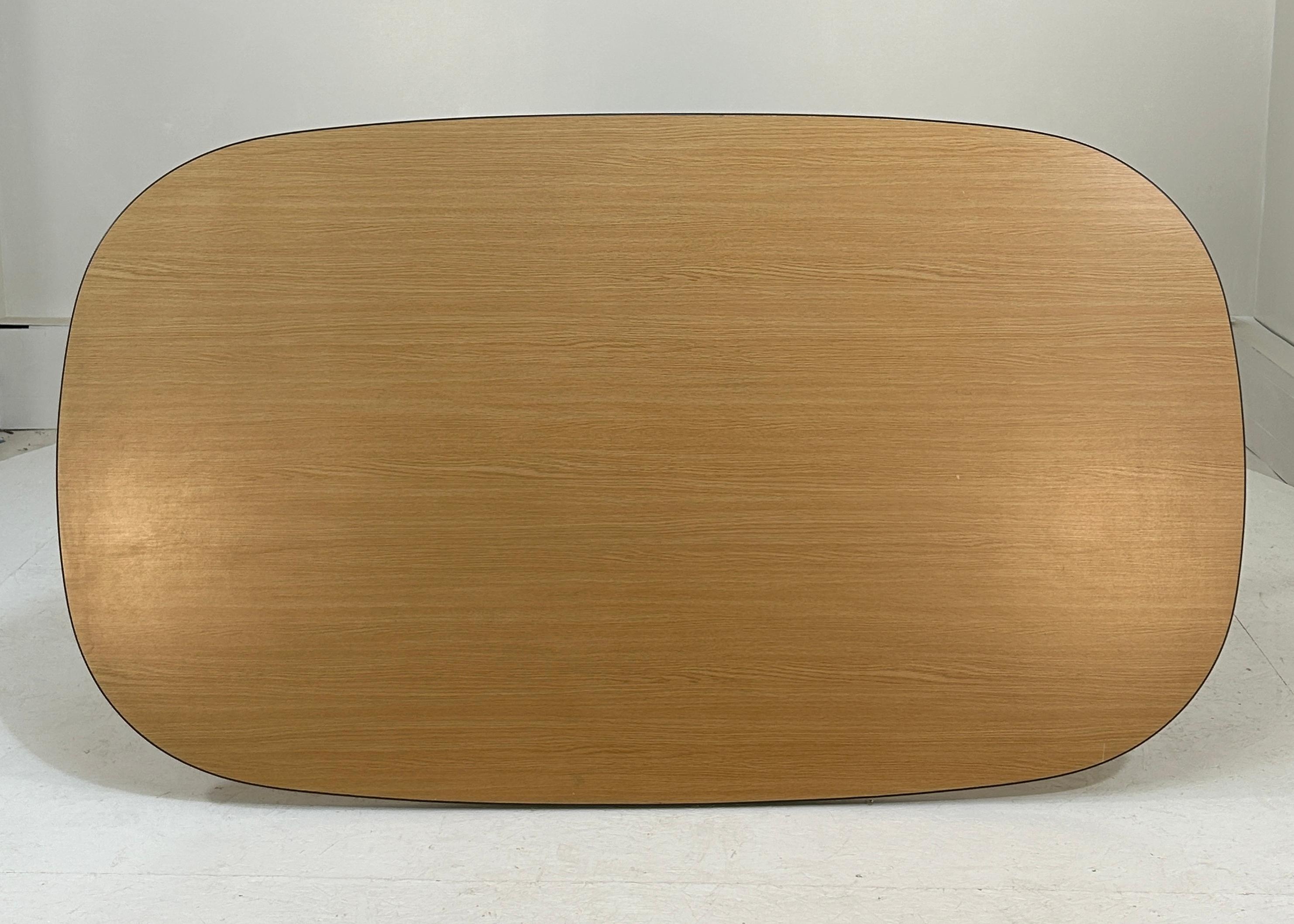 Mid-Century Modern Charles & Ray Eames for Herman Miller 6' Conference Dining Table  For Sale