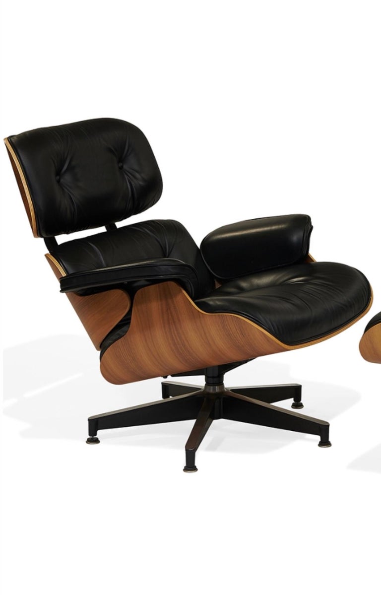 Charles & Ray Eames for Herman Miller 670 / 671 Lounge Chair & Ottoman In Excellent Condition For Sale In Los Angeles, CA
