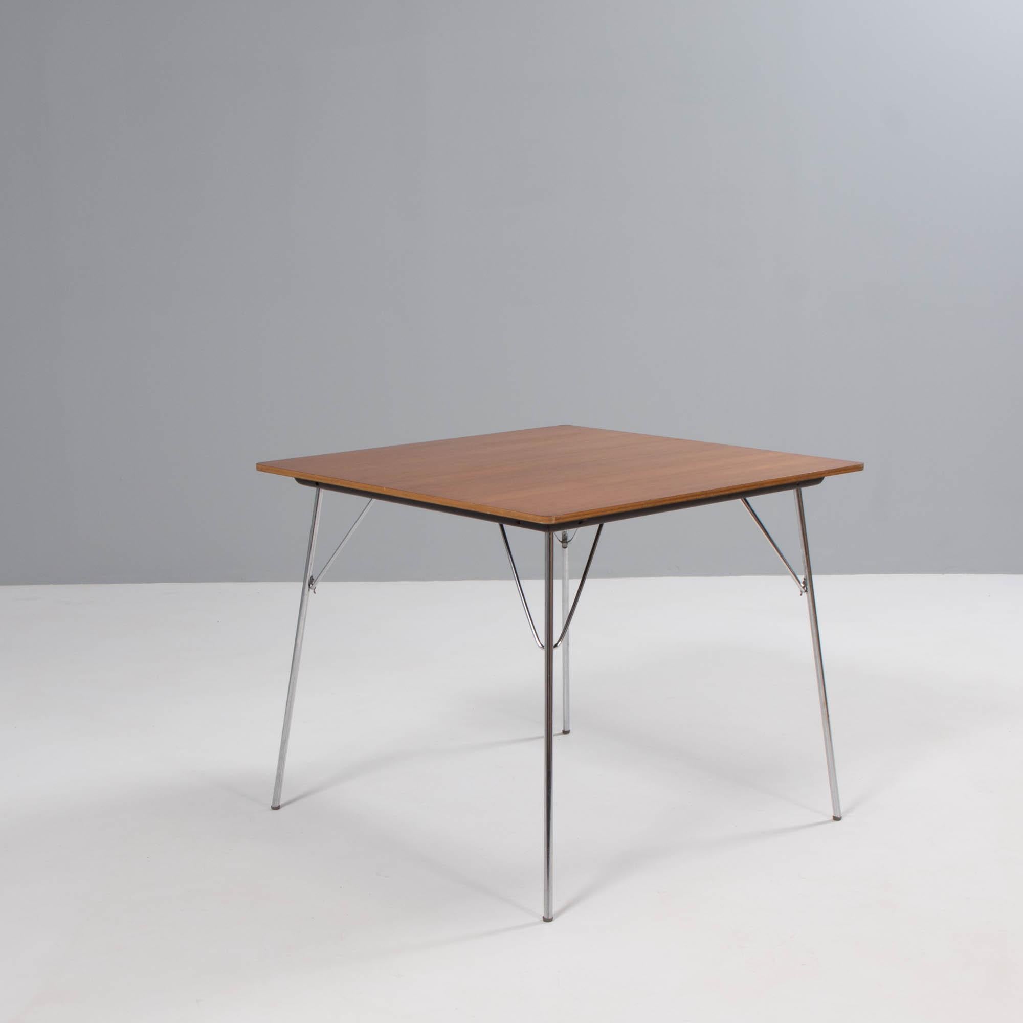 Walnut Charles & Ray Eames for Herman Miller DTM-2 Dining Table, 1950s